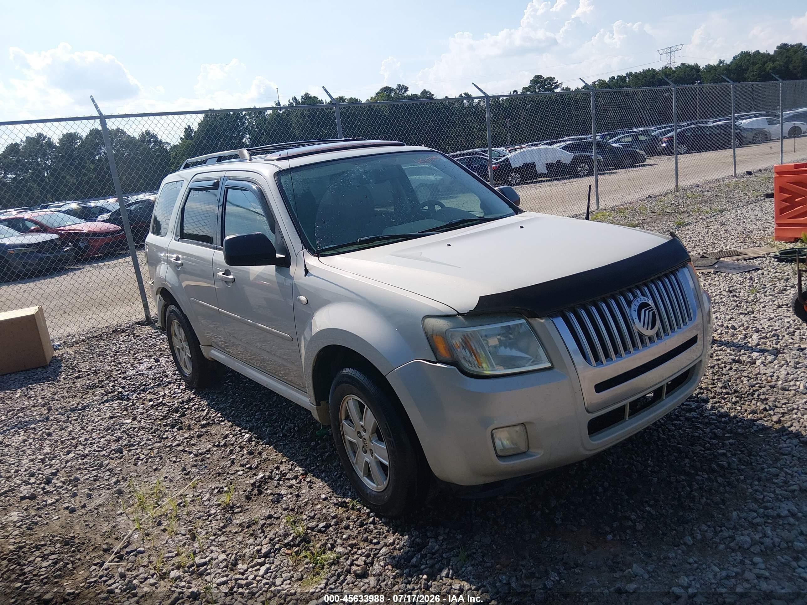 2009 Mercury Mariner, VIN 4M2CU81G49KJ06071 — Normal wear