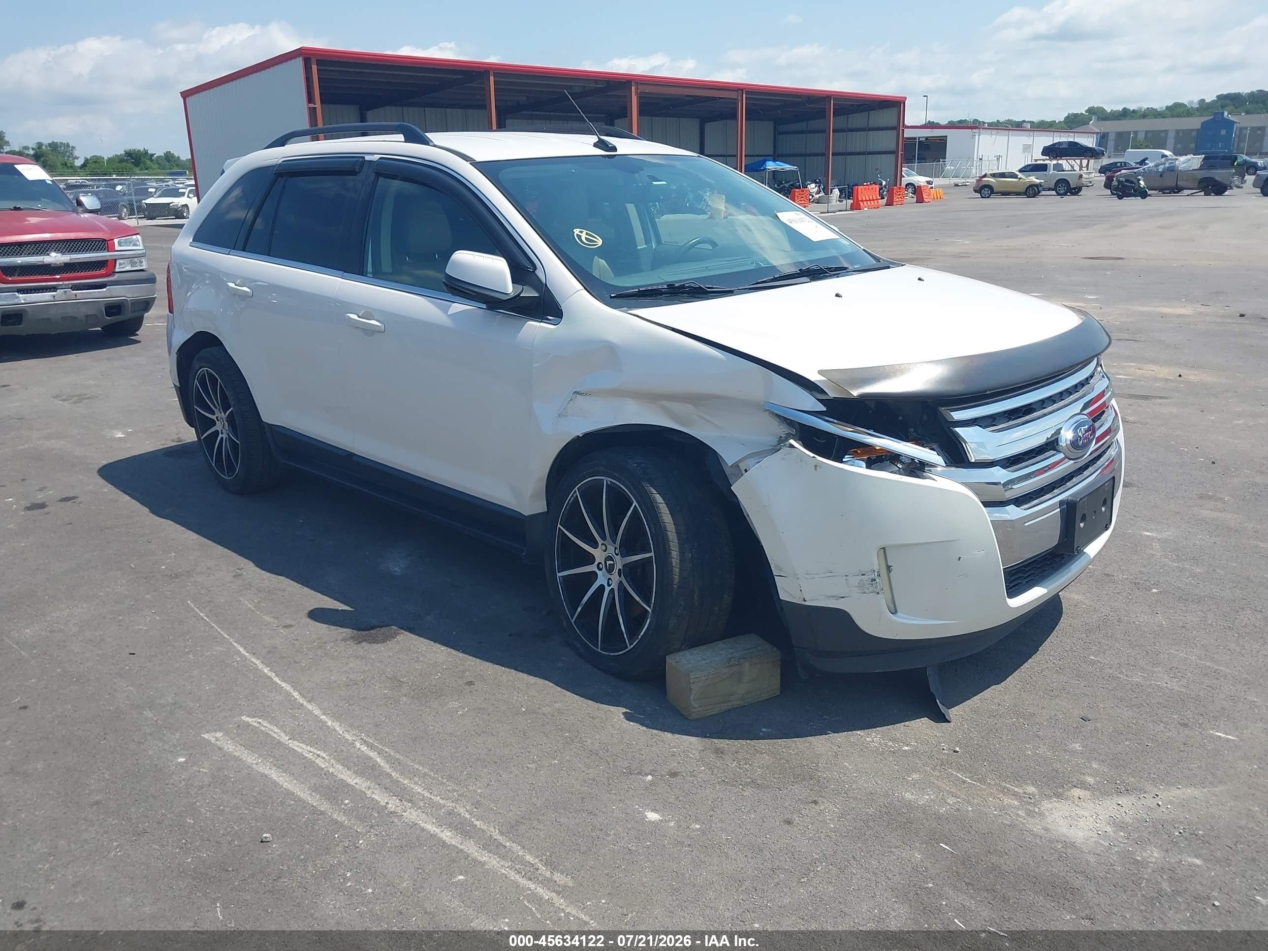 2013 Ford Edge Limited, VIN 2FMDK3K99DBA24225 — Front end