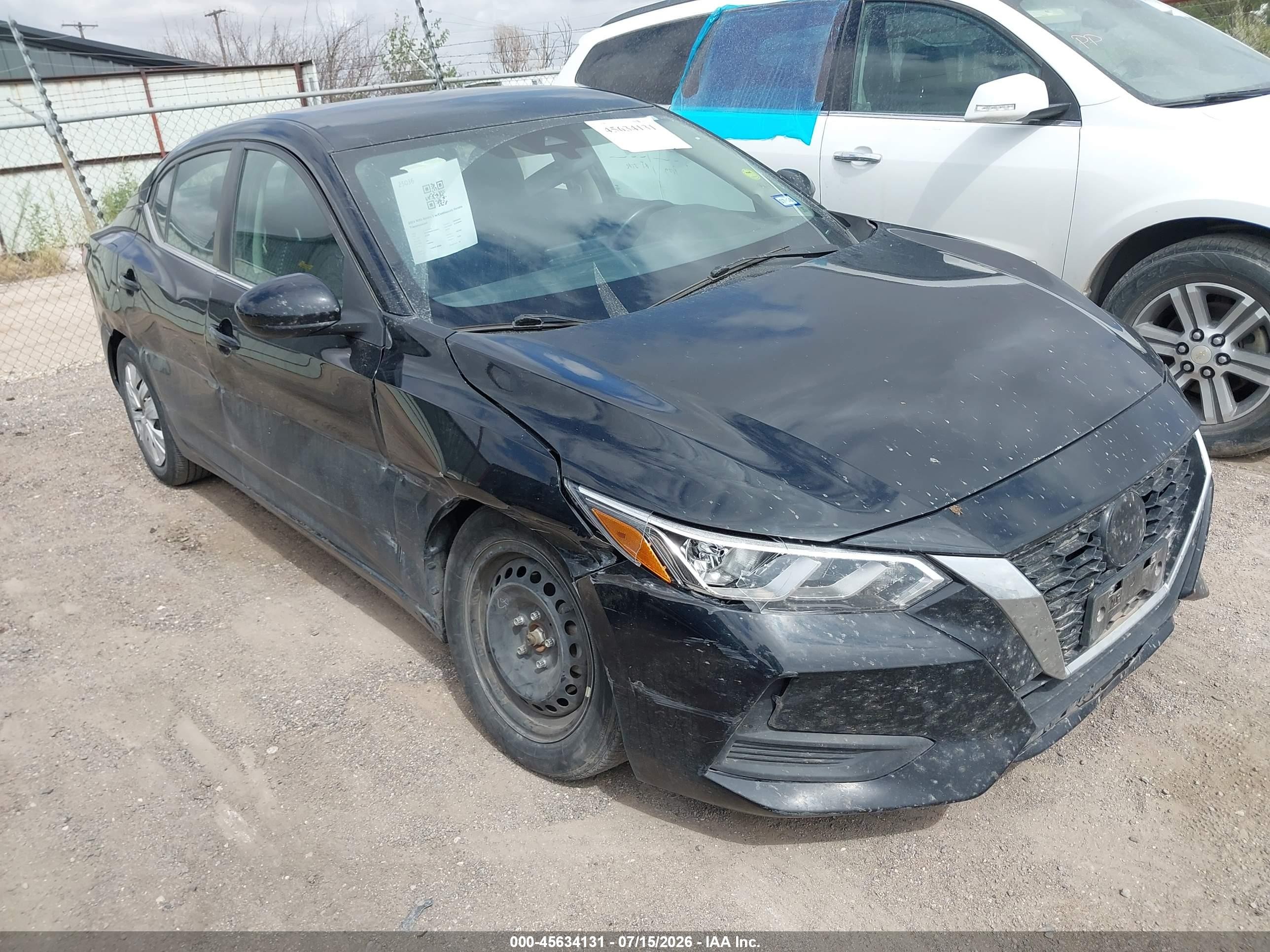 2023 Nissan Sentra S, VIN 3N1AB8BV0PY299823 — Front end