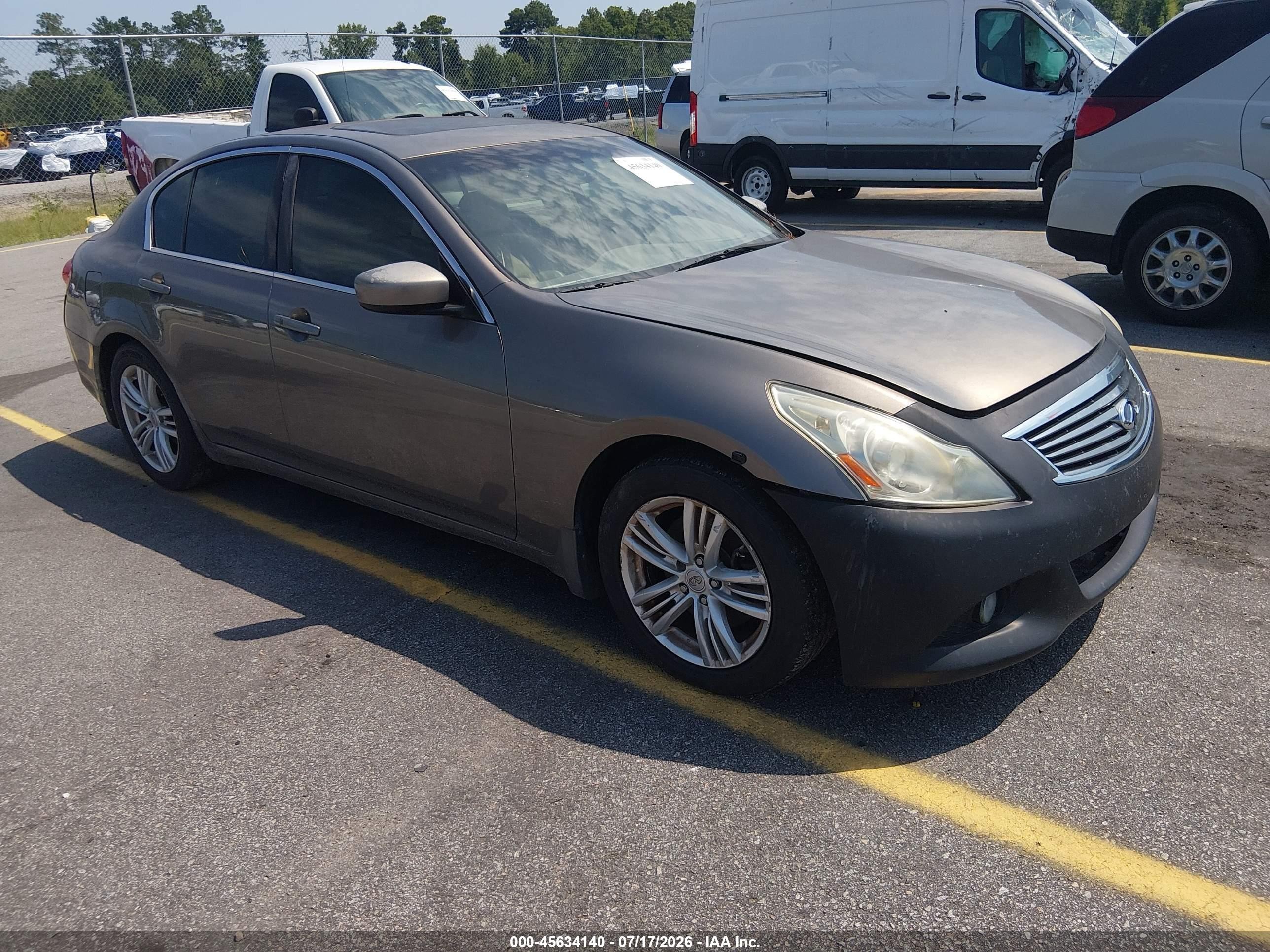 2010 Infiniti G37 Journey, VIN JN1CV6AP3AM406817 — Normal wear