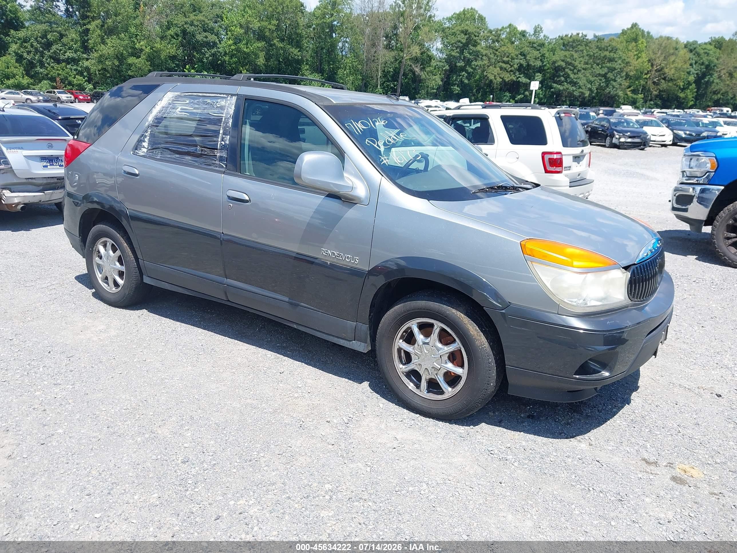 2003 Buick Rendezvous CX, VIN 3G5DB03E23S598227 — Normal wear