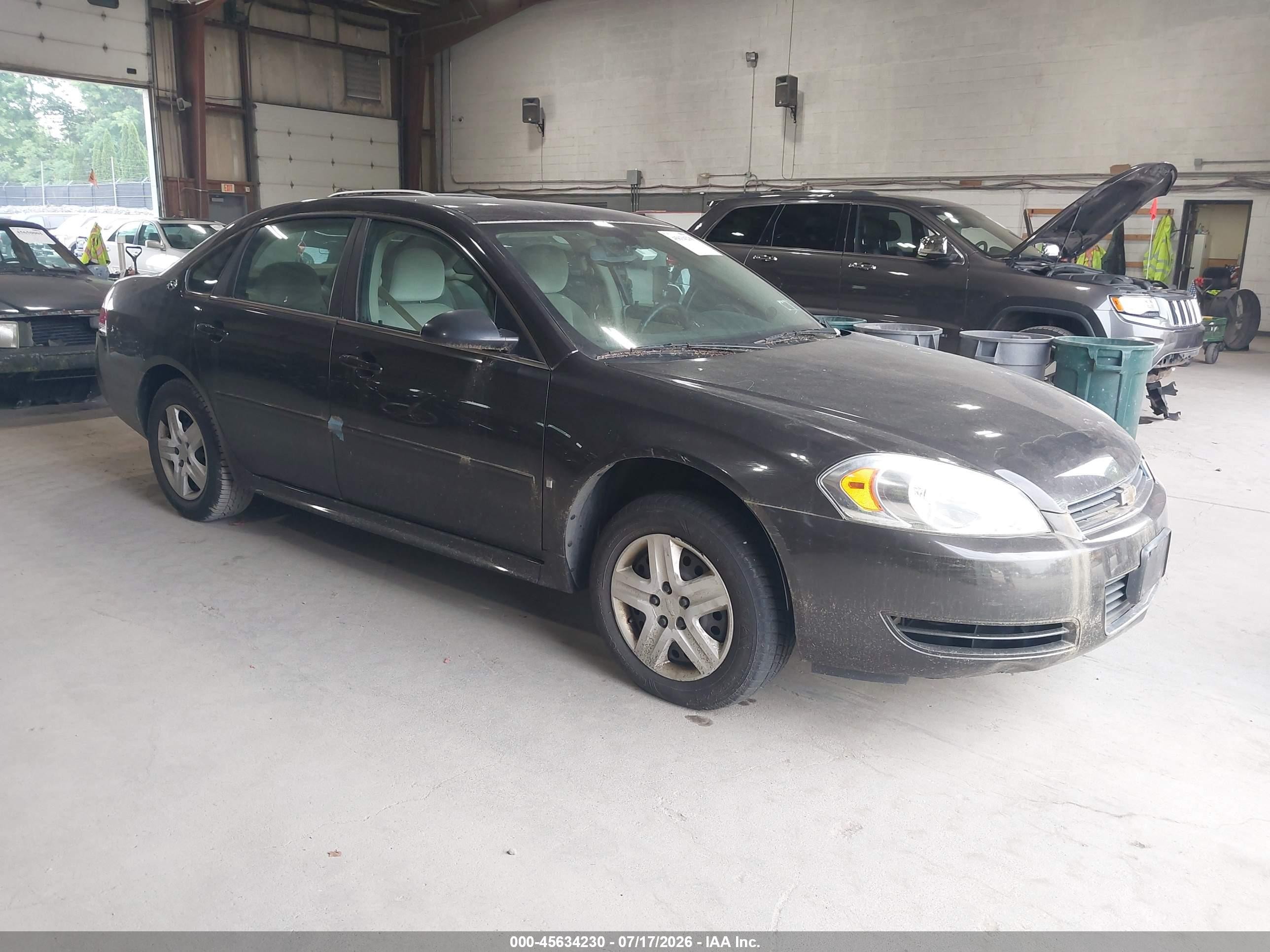2009 Chevrolet Impala LS, VIN 2G1WB57N091174339 — Normal wear