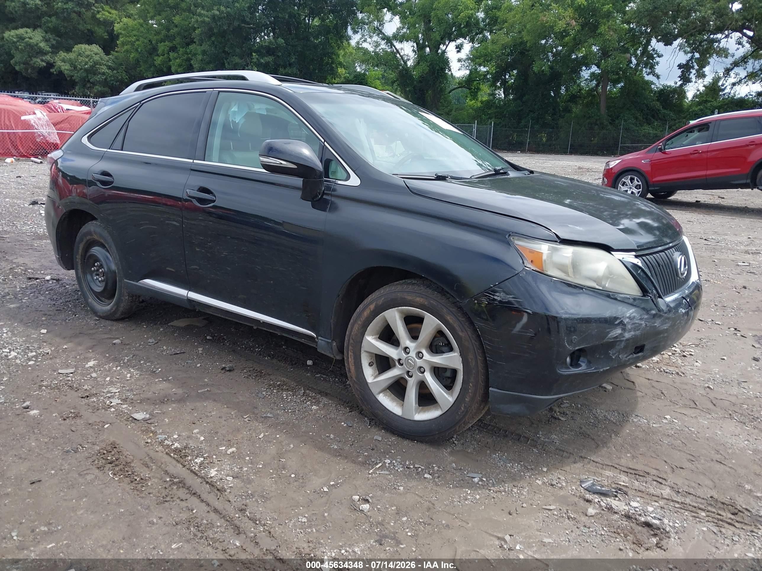 2010 Lexus RX 350, VIN 2T2ZK1BA9AC038729 — Side