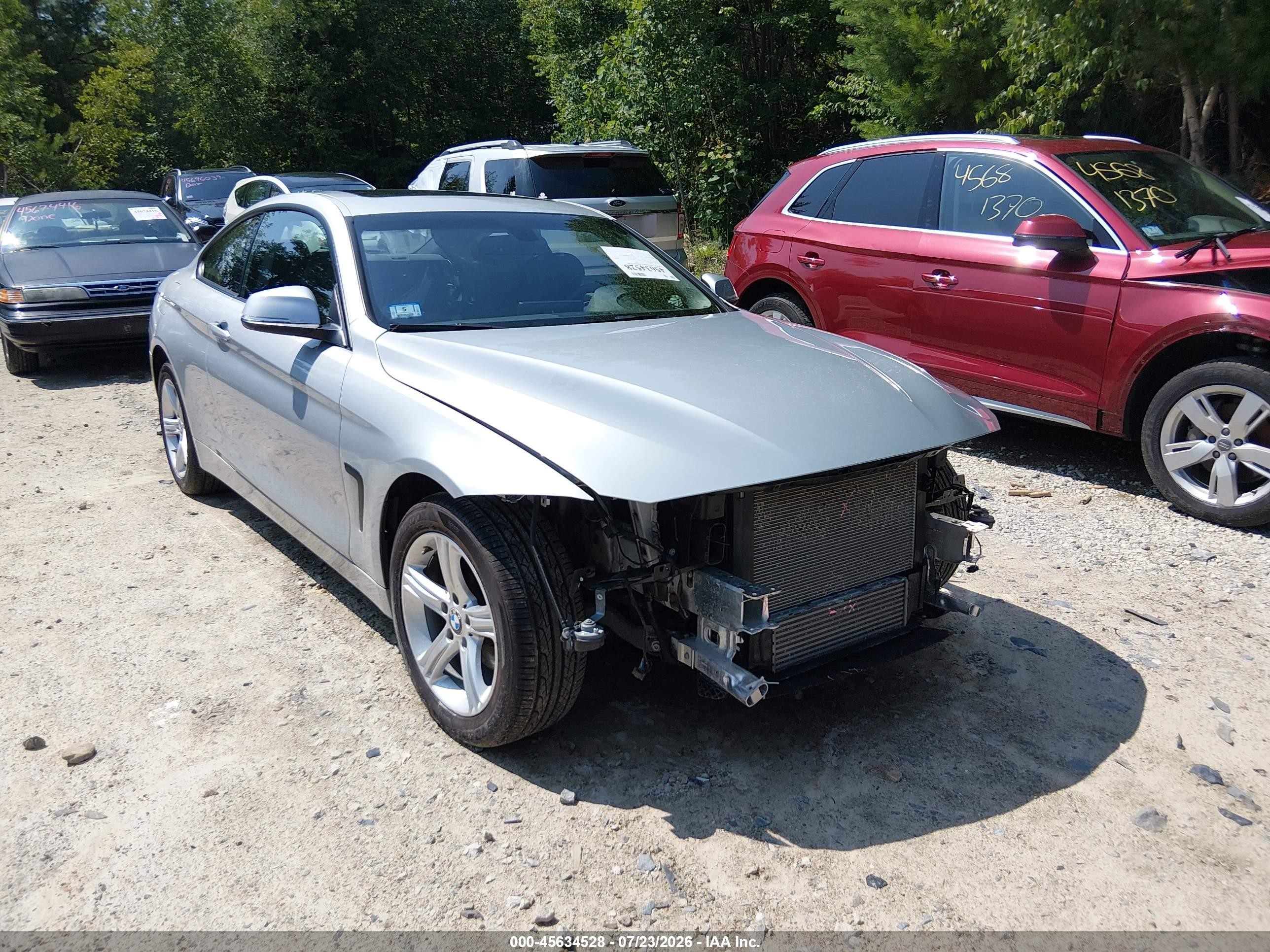 2015 BMW 4 Series 428i xDrive, VIN WBA3N9C58FK248324 — Front end