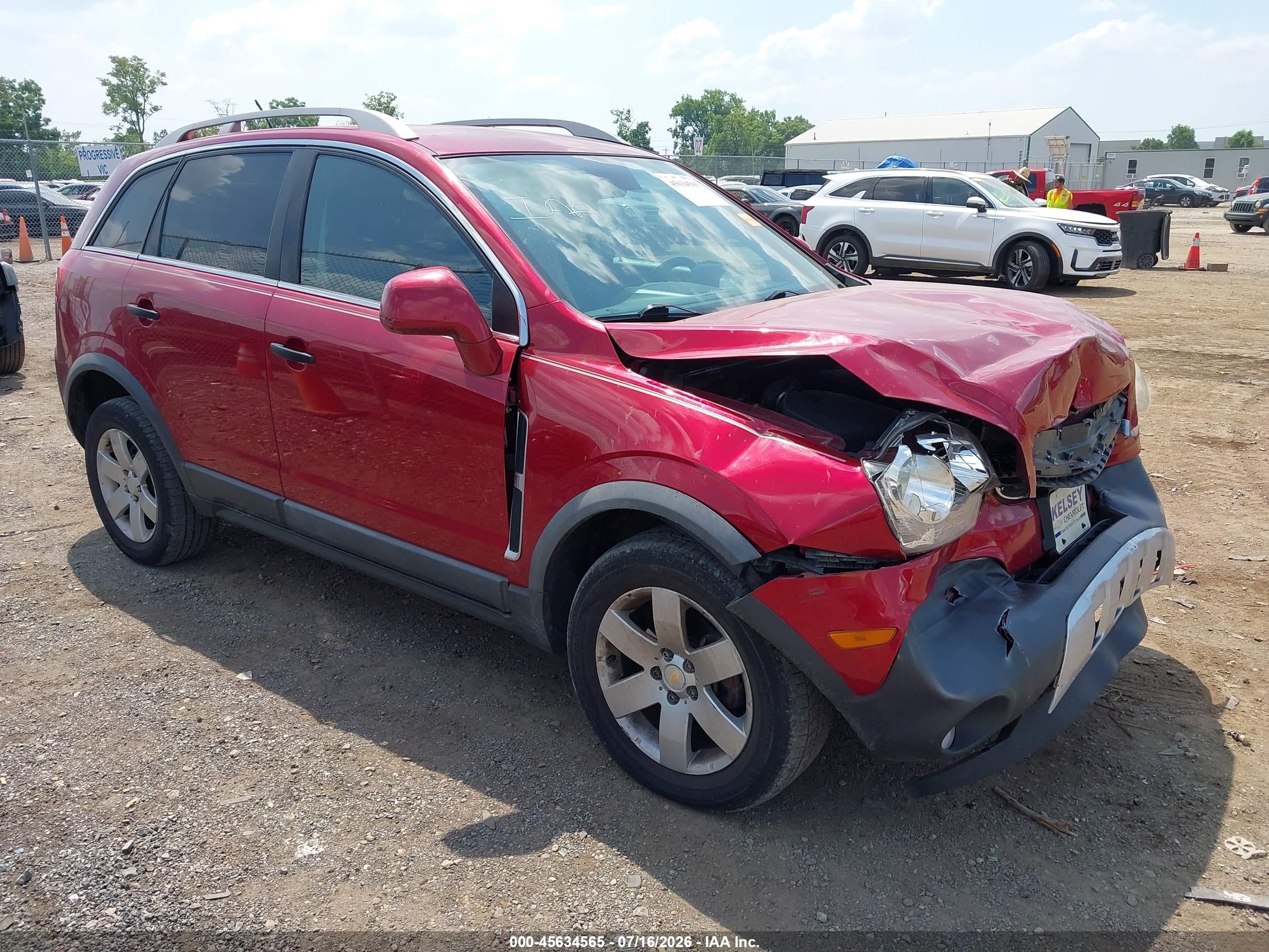 2012 Chevrolet Captiva Sport LS, VIN 3GNAL2EK6CS566010 — Front end
