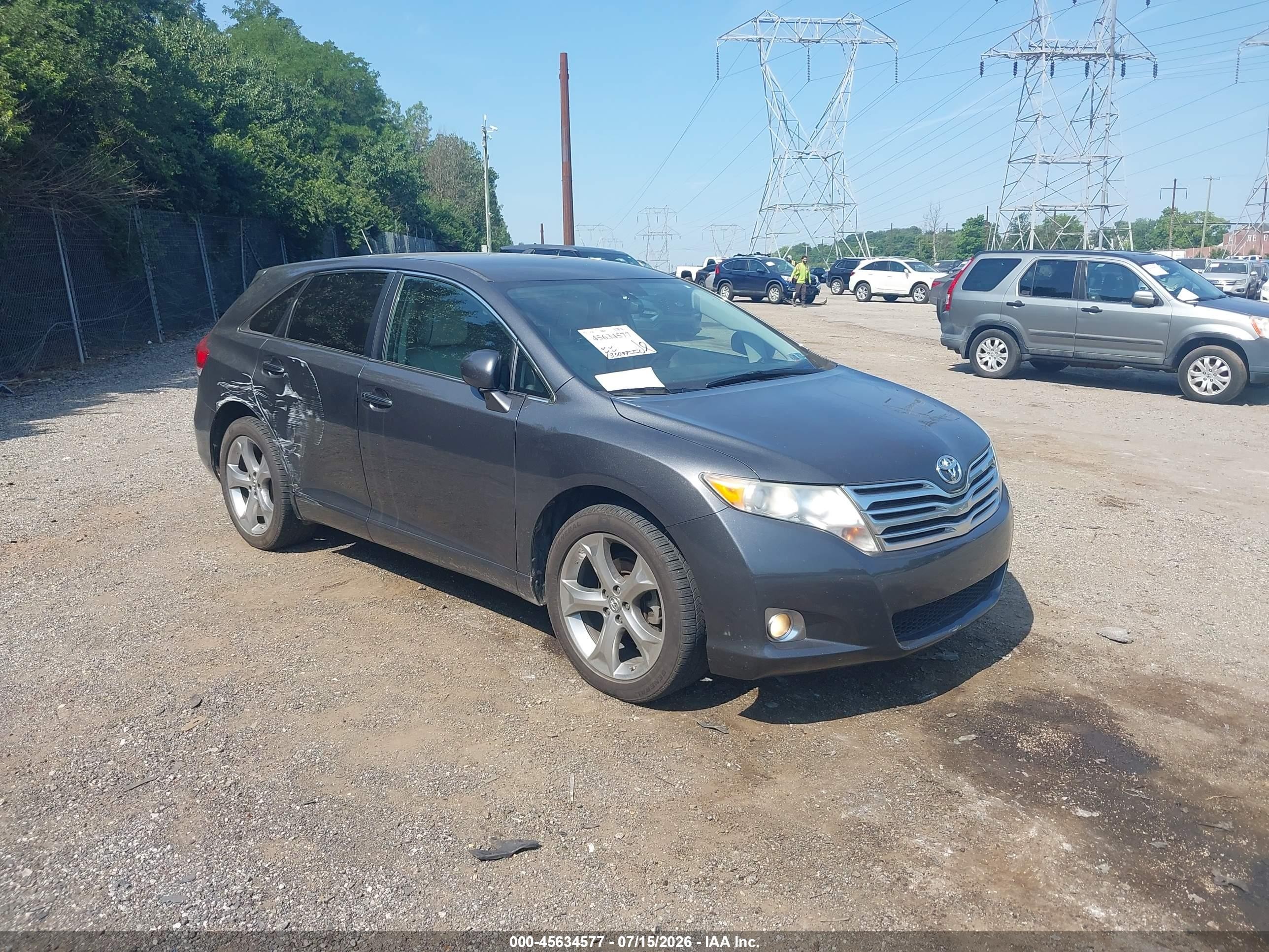 2009 Toyota Venza, VIN 4T3BK11AX9U004159 — Зад