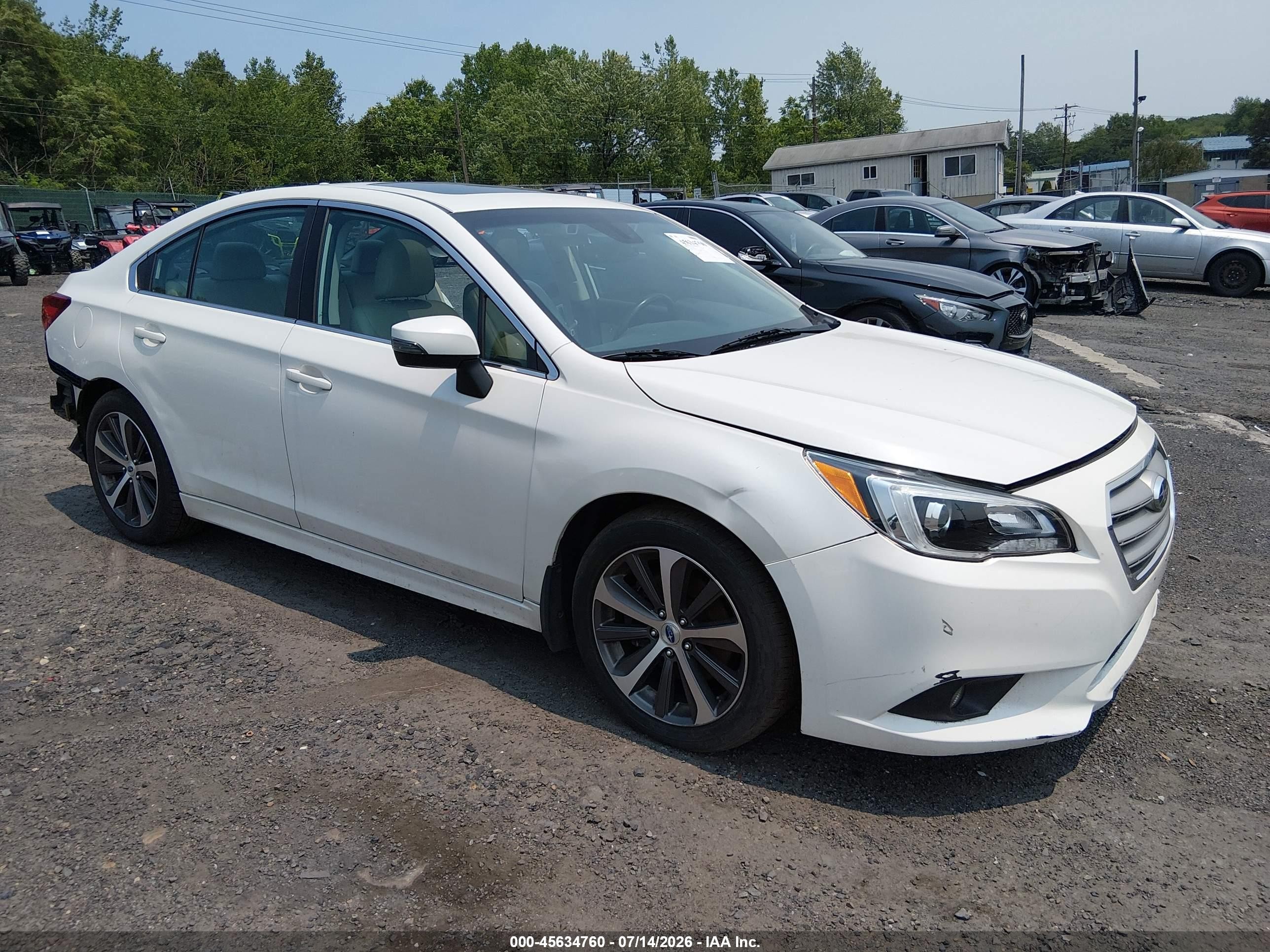 2017 Subaru Legacy Limited, VIN 4S3BNEN66H3023233 — Side