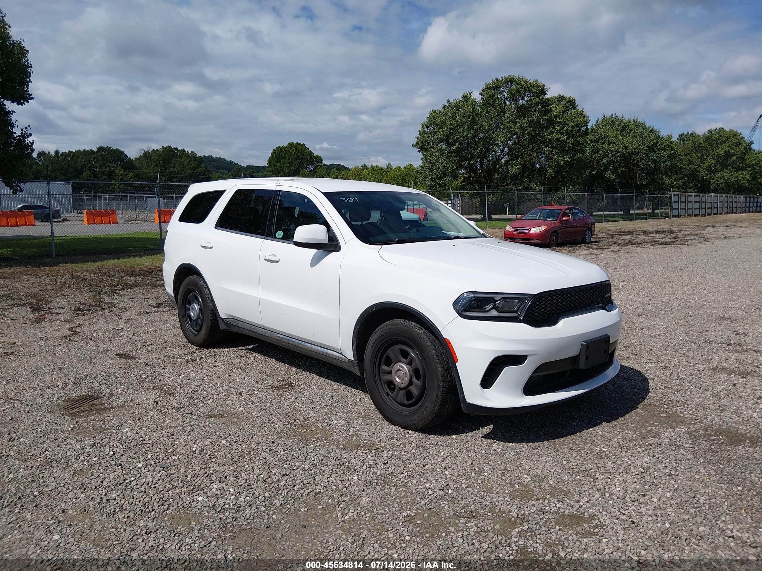 2021 Dodge Durango Pursuit, VIN 1C4RDJFG5MC723255 — Normal wear