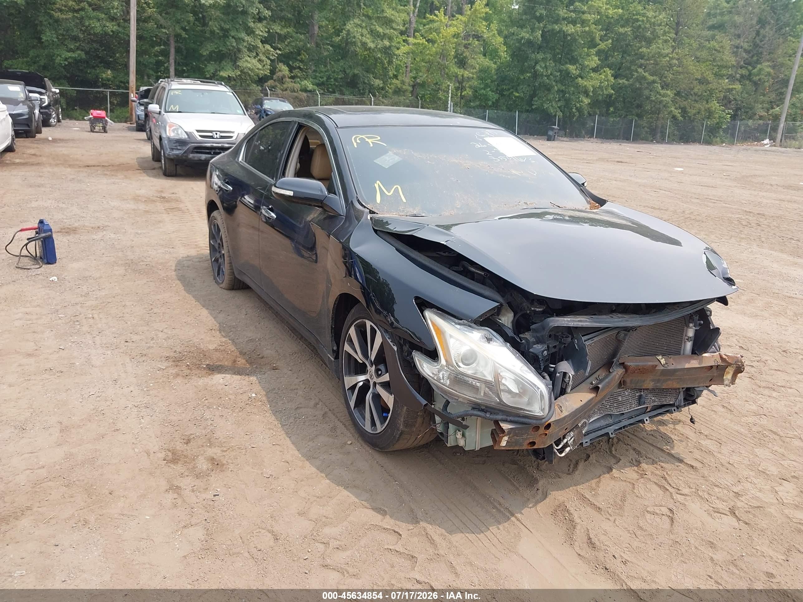 2011 Nissan Maxima SV, VIN 1N4AA5AP2BC859673 — Обычный износ