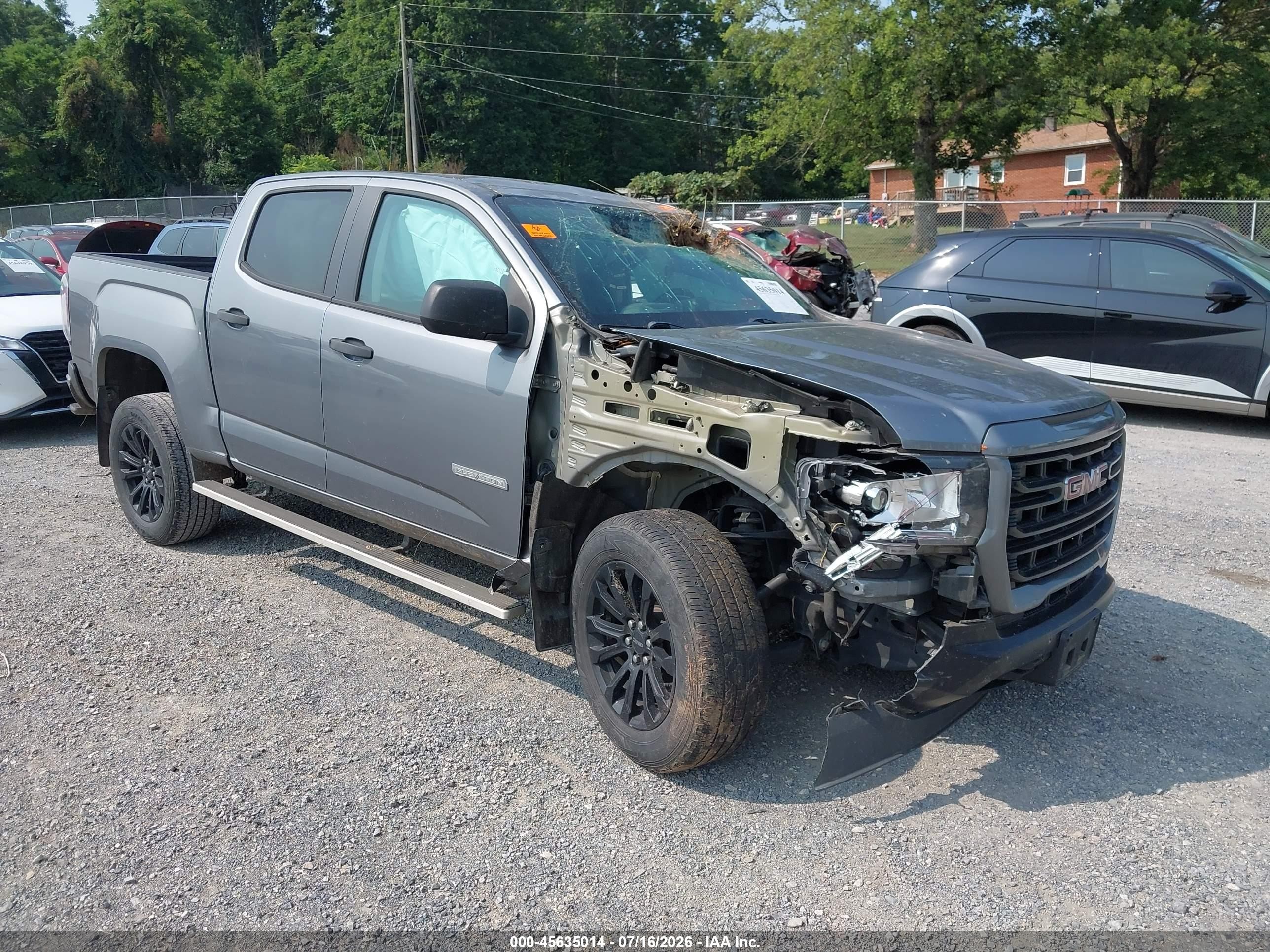 2021 GMC Canyon 2WD Elevation Standard, VIN 1GTG5BEN8M1211057 — Биологическое загрязнение