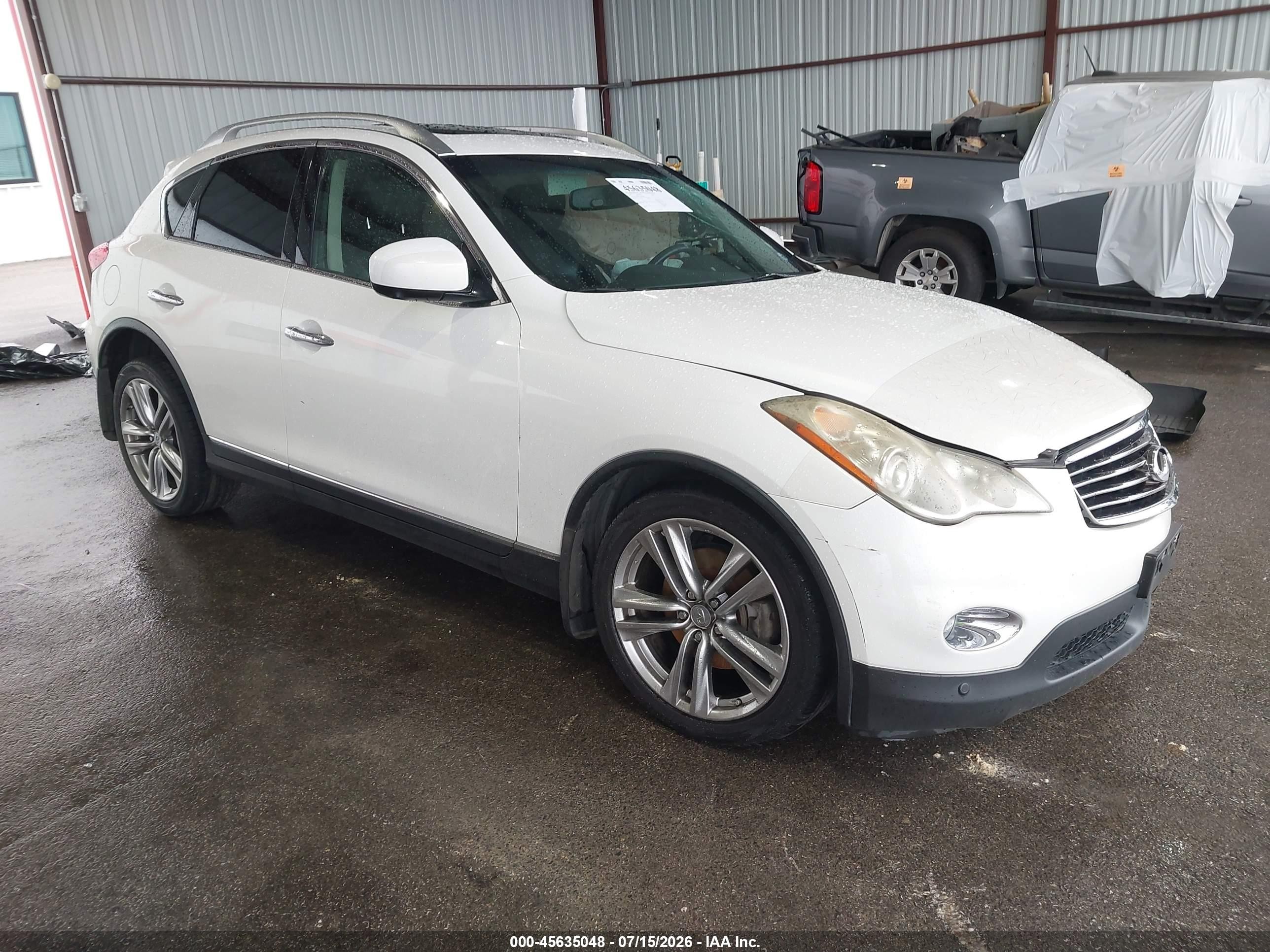 2012 Infiniti EX Journey, VIN JN1AJ0HR1CM450681 — All over