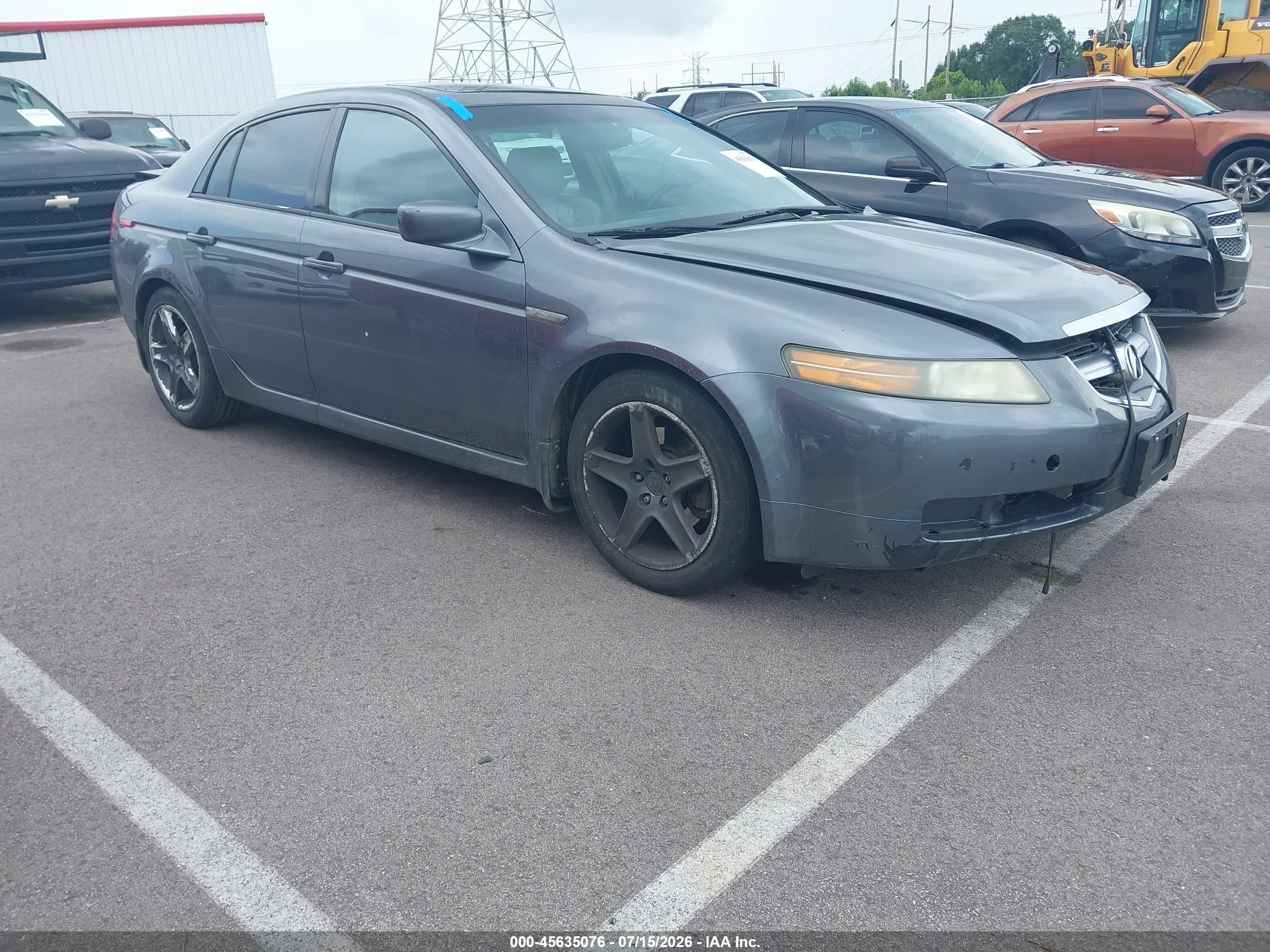 2006 Acura TL, VIN 19UUA66246A043884 — Обычный износ