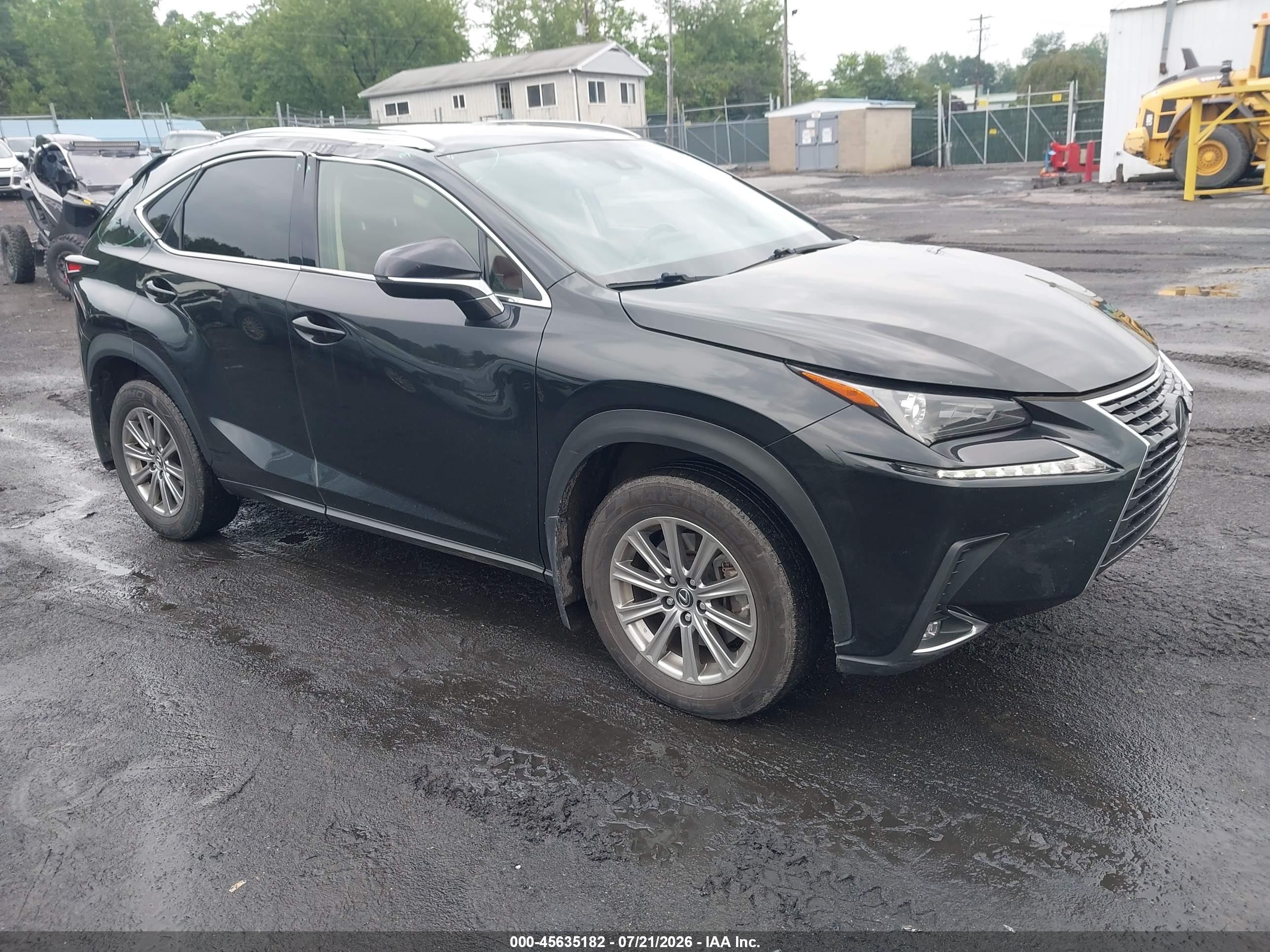 2021 Lexus NX 300, VIN JTJDARDZ0M2236599 — Roof