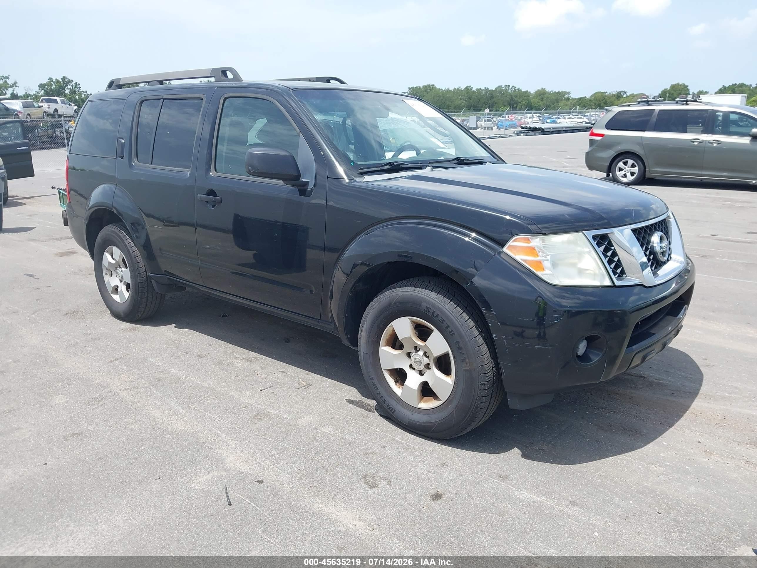 2009 Nissan Pathfinder SE, VIN 5N1AR18B59C615155 — Обычный износ