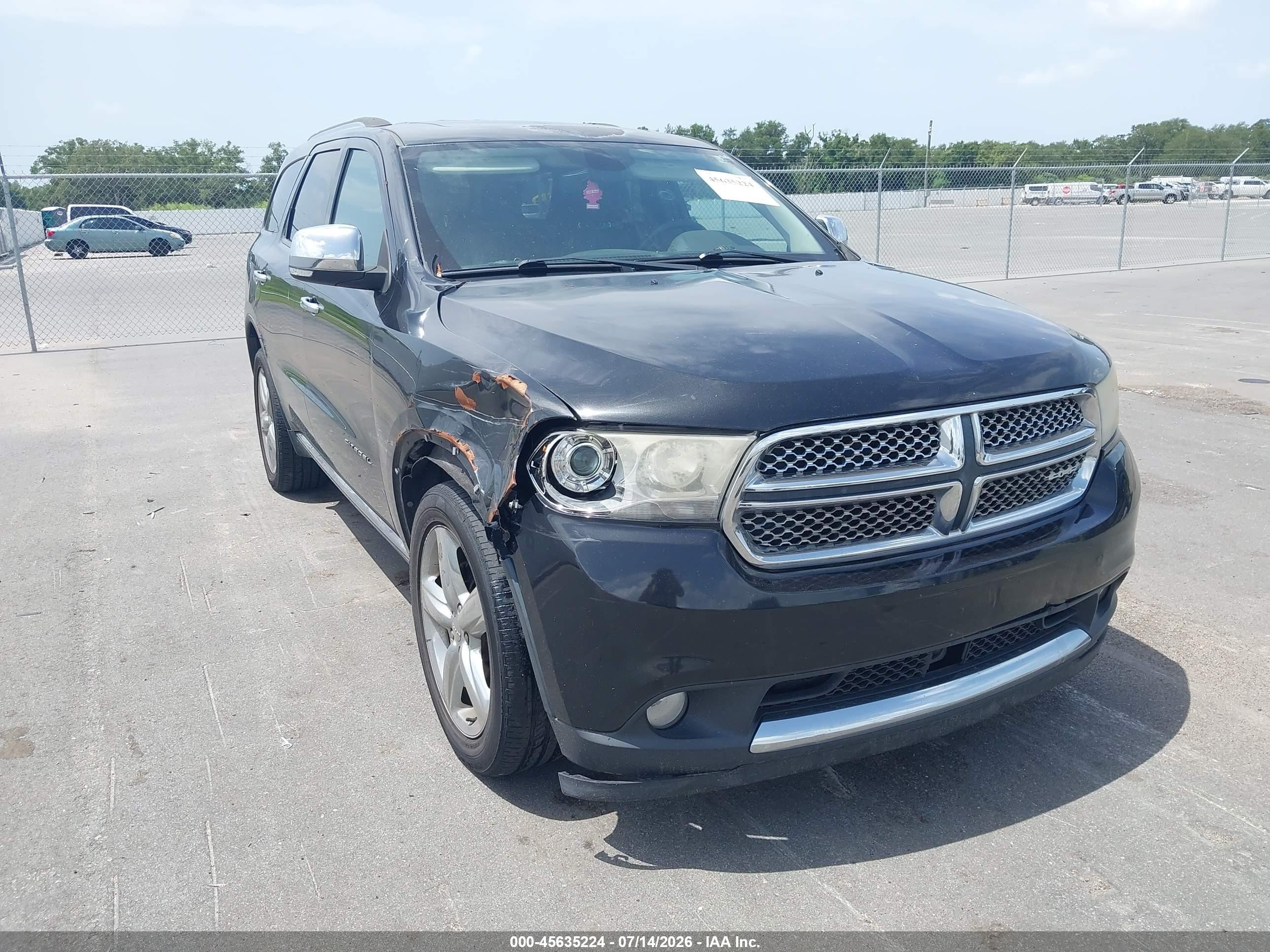 2012 Dodge Durango Citadel, VIN 1C4SDHET1CC314399 — Normal wear