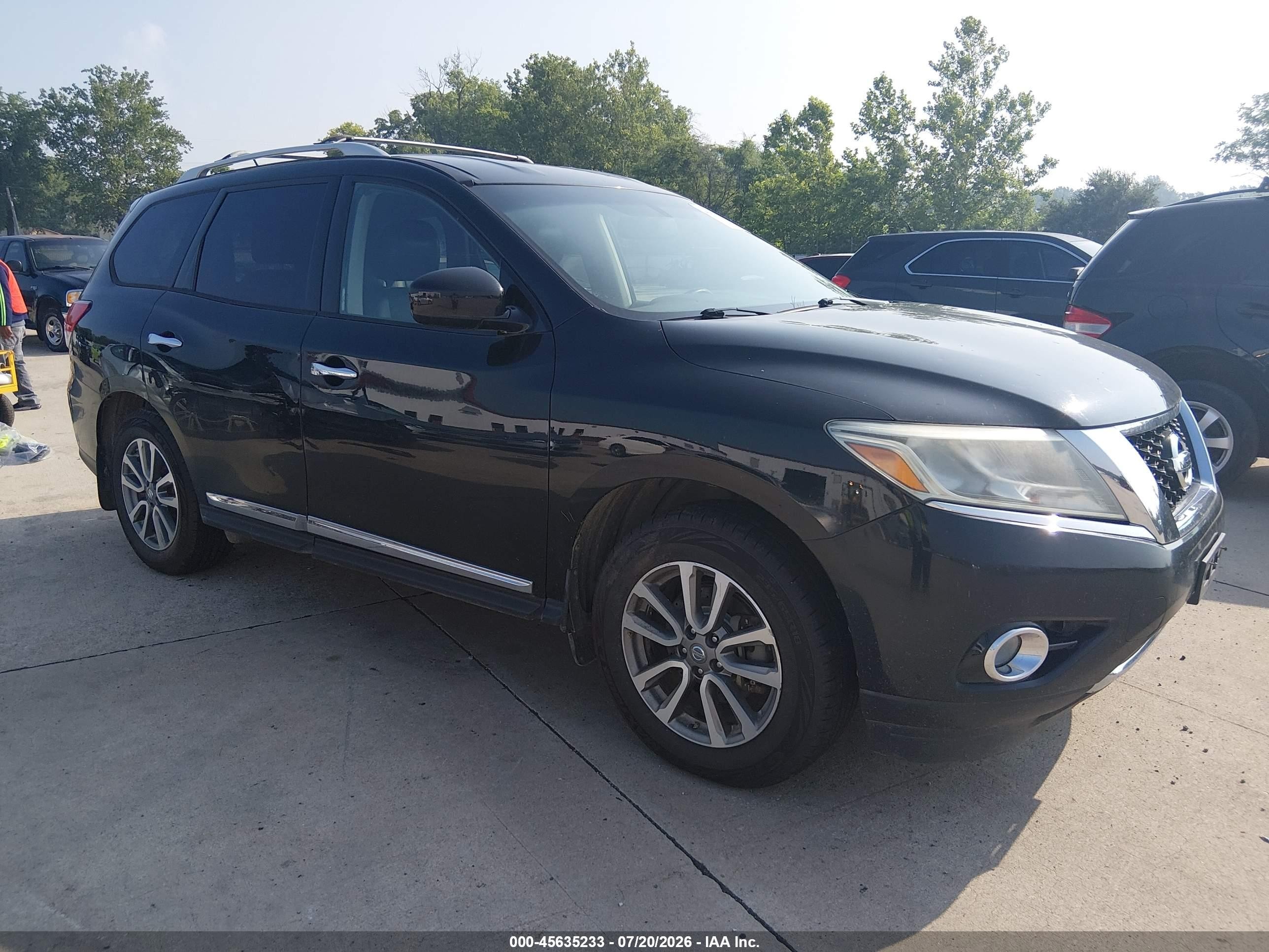 2014 Nissan Pathfinder Platinum, VIN 5N1AR2MN7EC694408 — Обычный износ