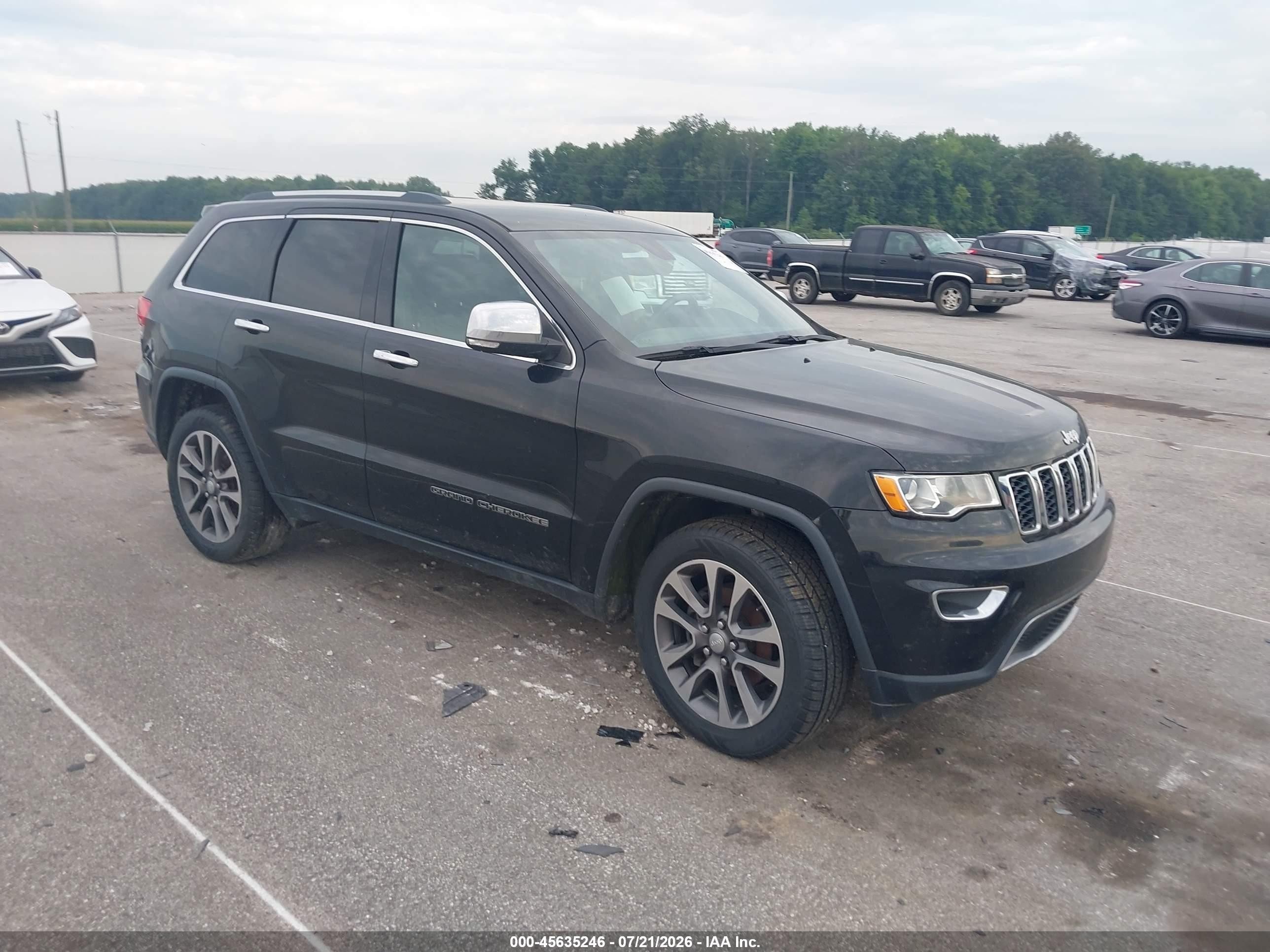 2018 Jeep Grand Cherokee Limited, VIN 1C4RJFBG8JC136104 — Обычный износ
