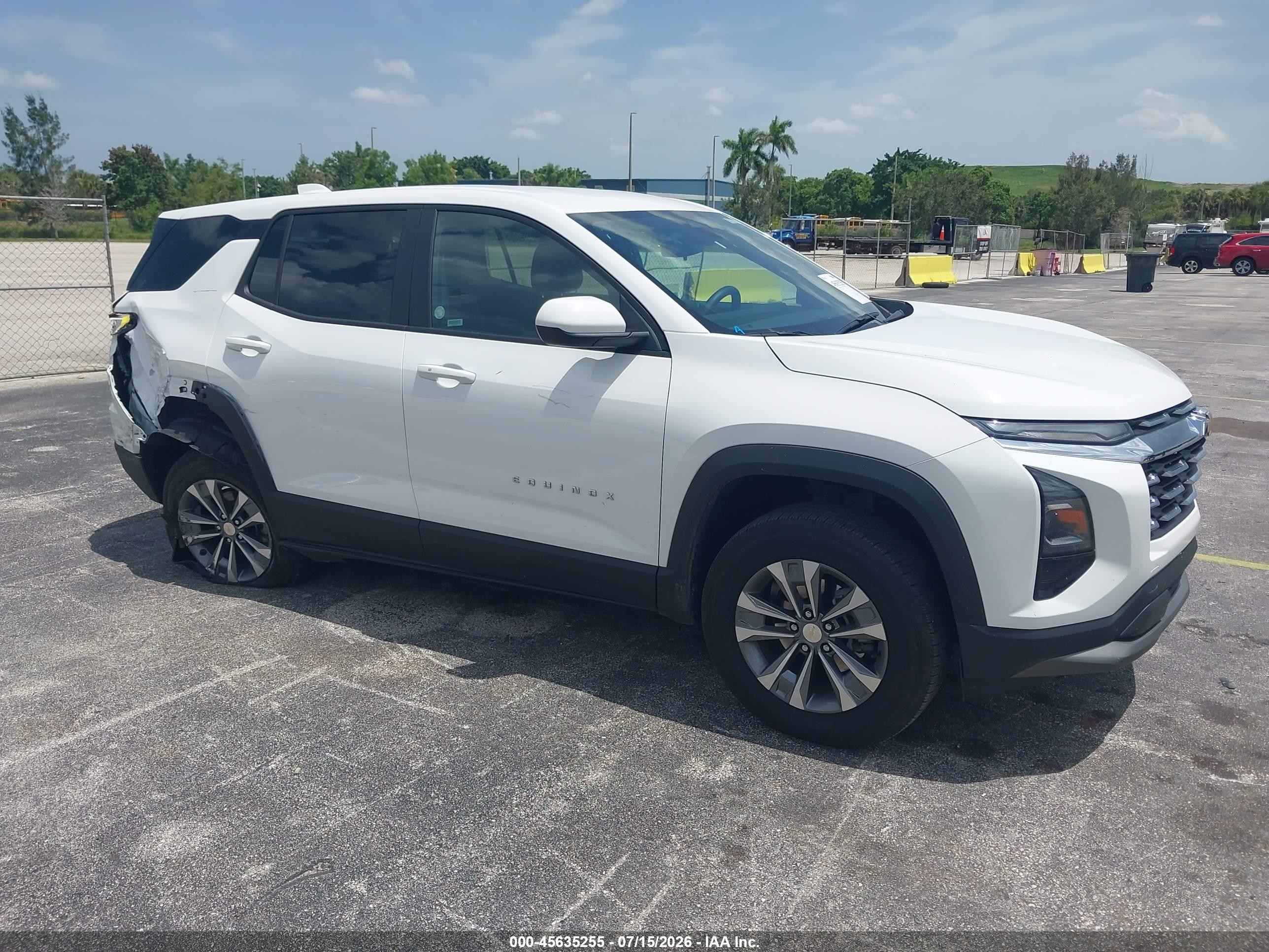 2026 Chevrolet Equinox FWD LT, VIN 3GNAXHEG0TL301483 — Side