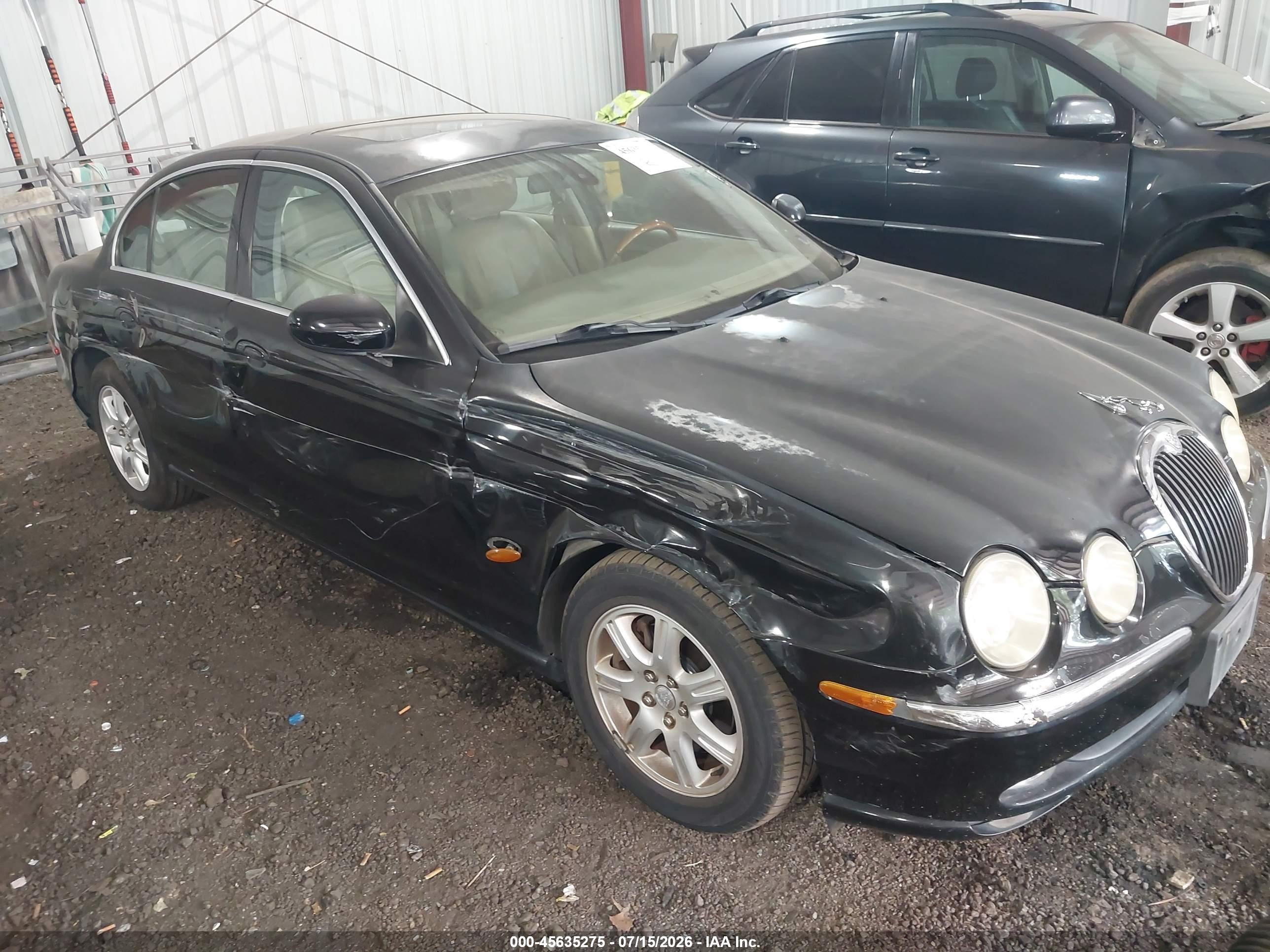 2003 Jaguar S-Type, VIN SAJEA01T53FM74301 — Side