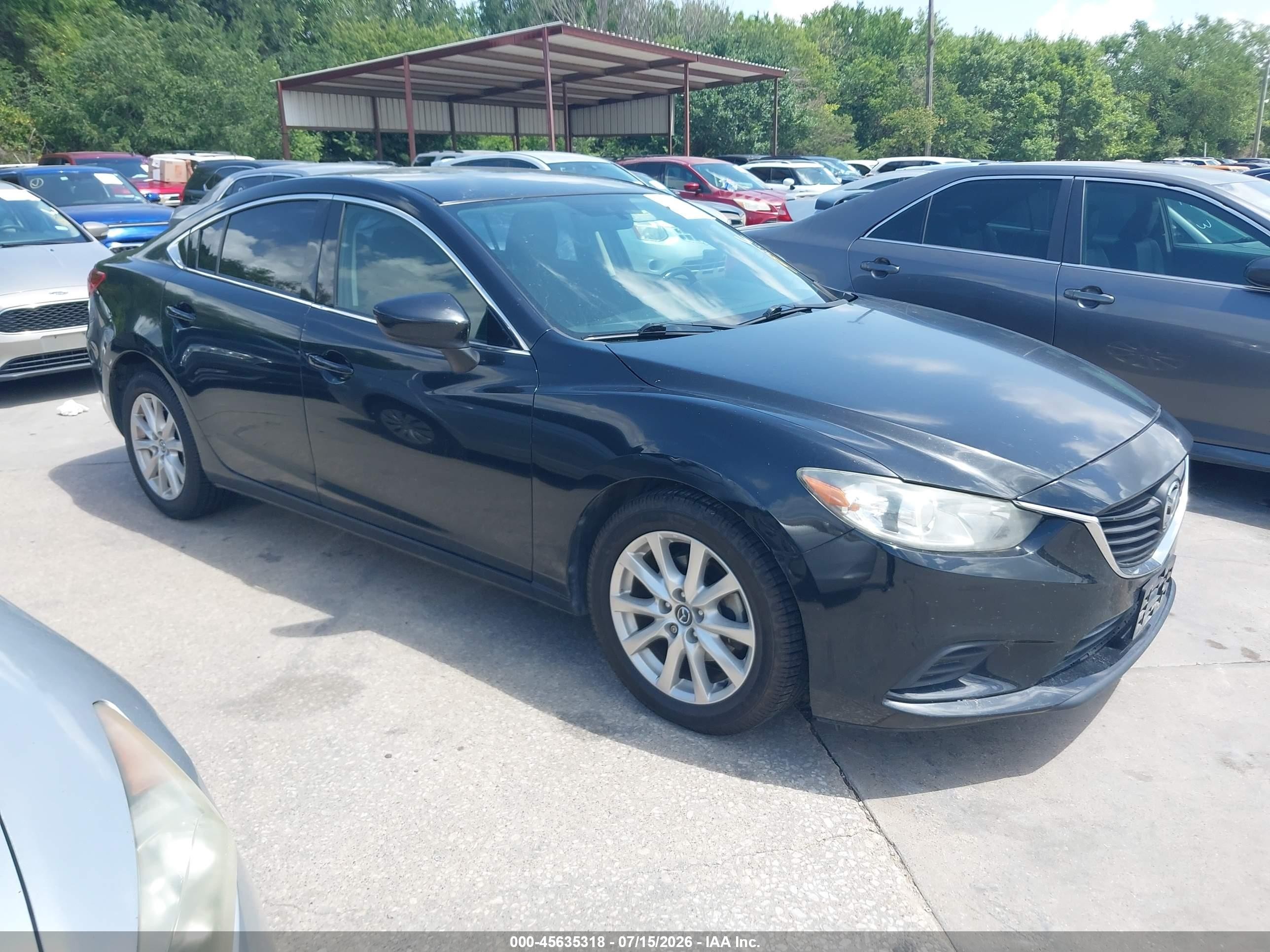 2016 Mazda 6 i Sport, VIN JM1GJ1U59G1451049 — Normal wear