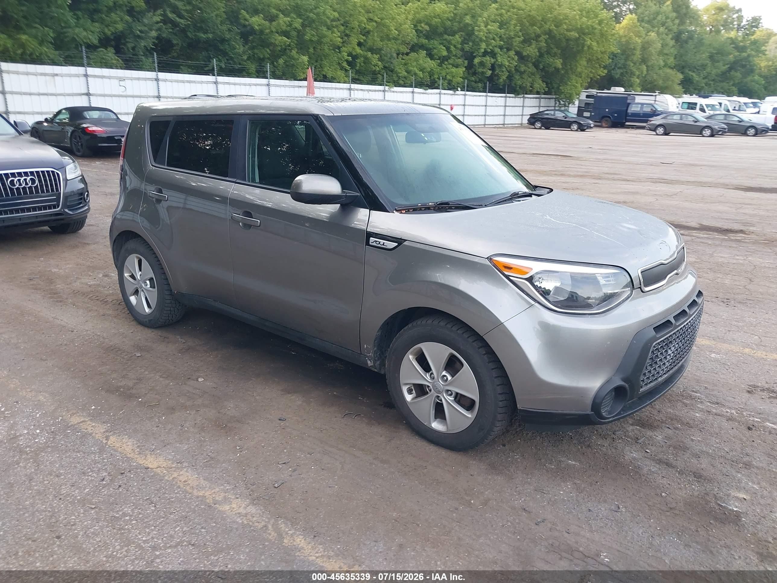 2016 Kia Soul, VIN KNDJN2A25G7400364 — Theft recovery