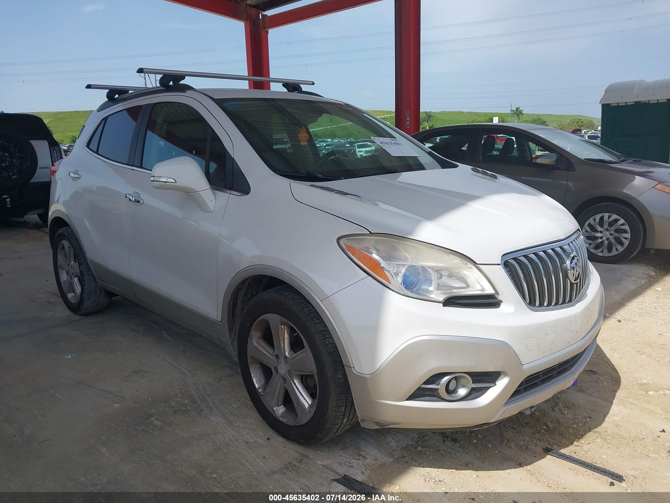 2015 Buick Encore Convenience, VIN KL4CJBSB4FB113543 — Normal wear