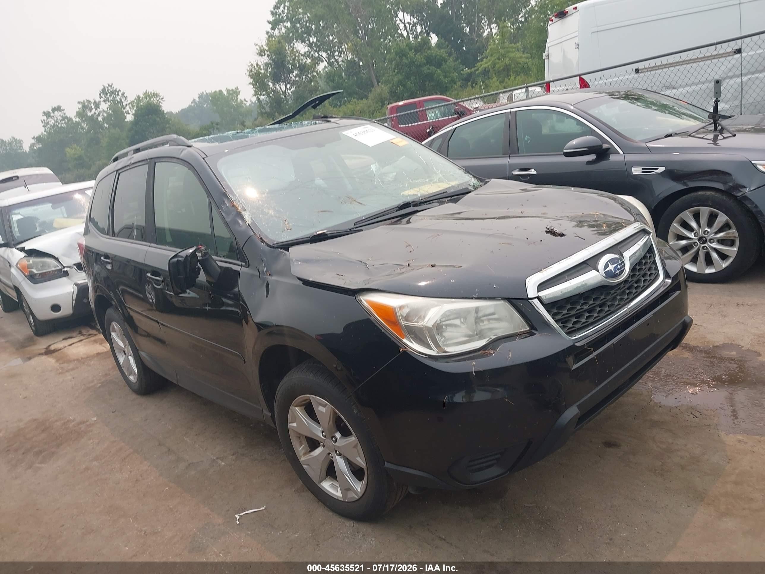 2016 Subaru Forester Premium, VIN JF2SJADC3GH558969 — Storm
