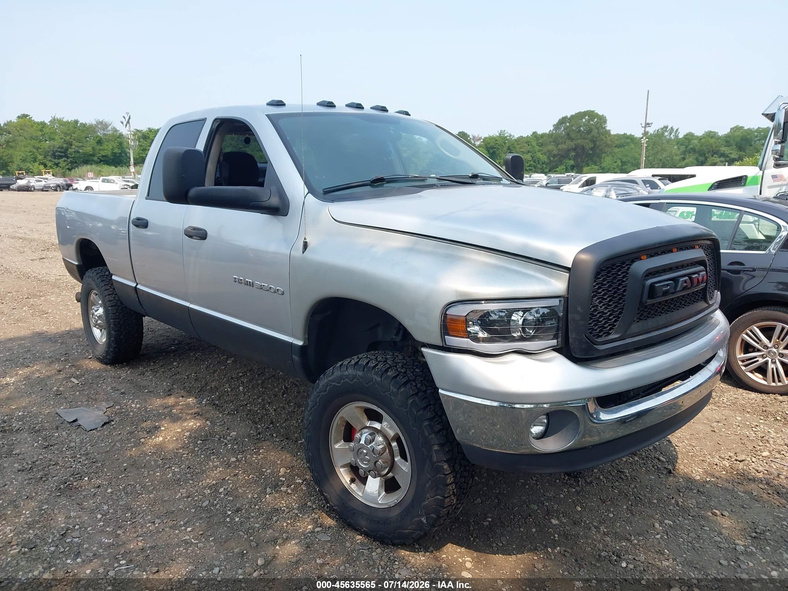 2005 Dodge 3500 SLT, VIN 3D7LS38CX5G851075 — Normal wear