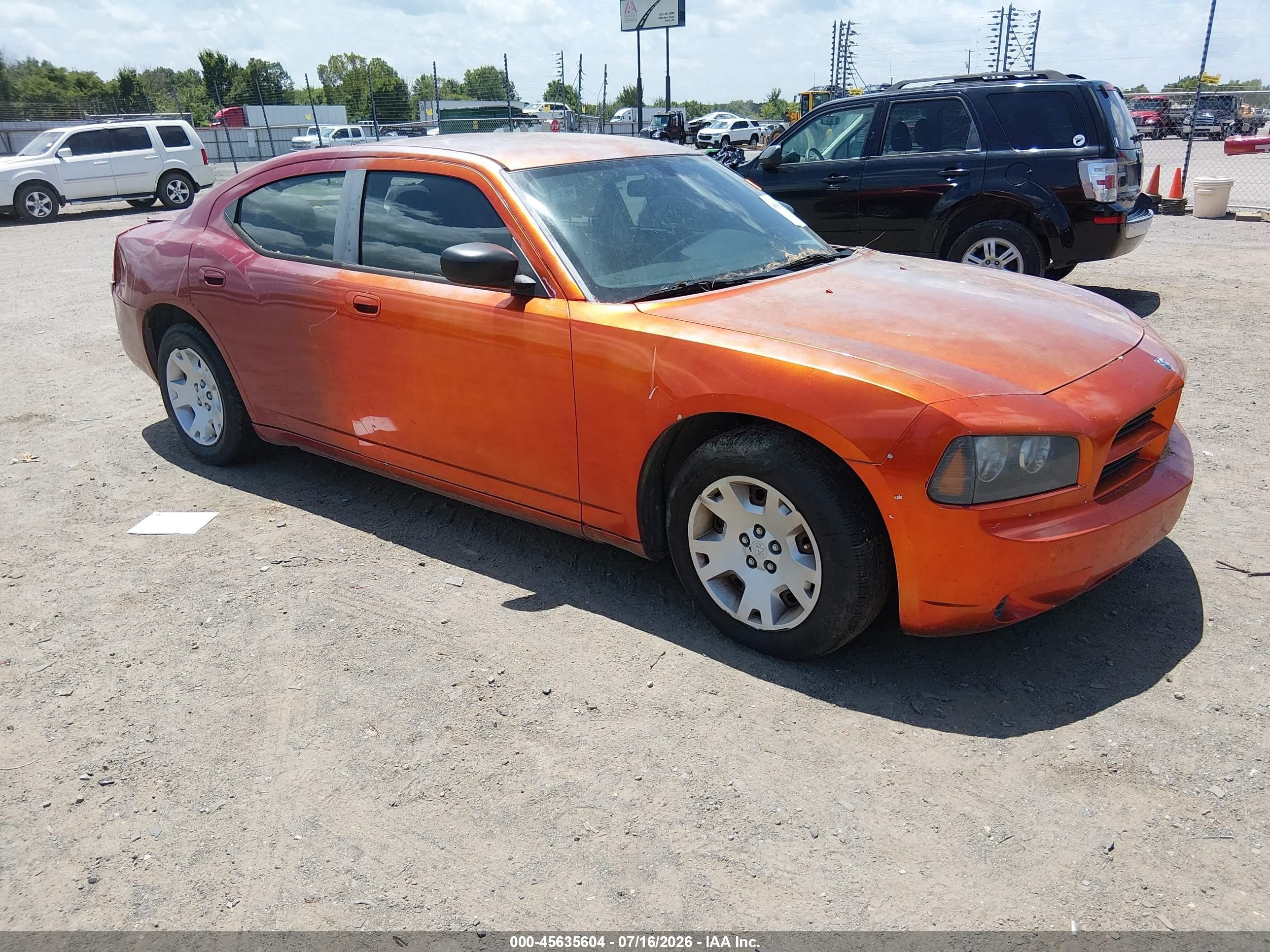 2007 Dodge Charger, VIN 2B3KA43R07H681548 — Крыша