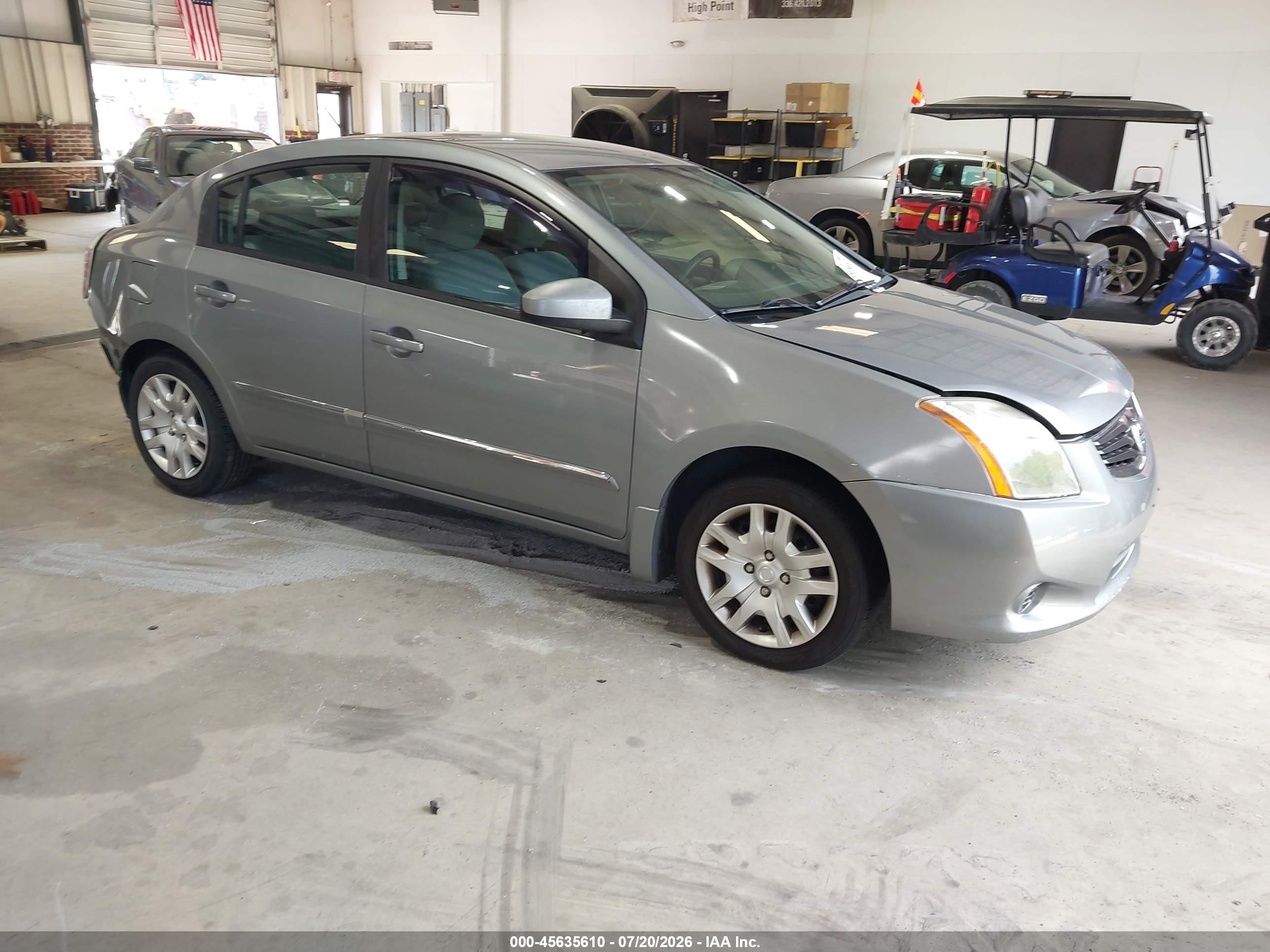 2010 Nissan Sentra S, VIN 3N1AB6AP4AL659204 — Зад