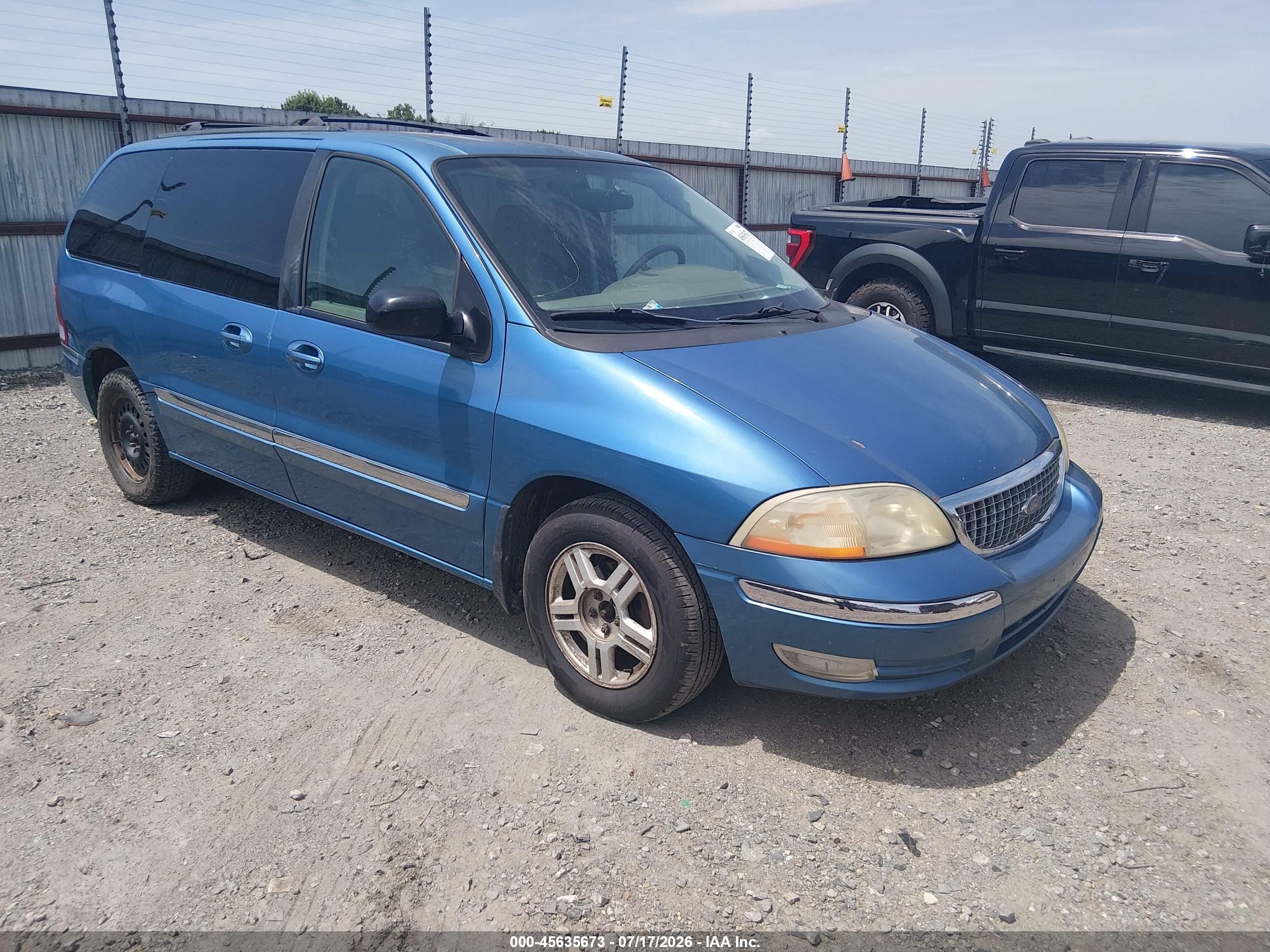 2003 Ford Windstar SE, VIN 2FMZA52453BB21851 — Rear end