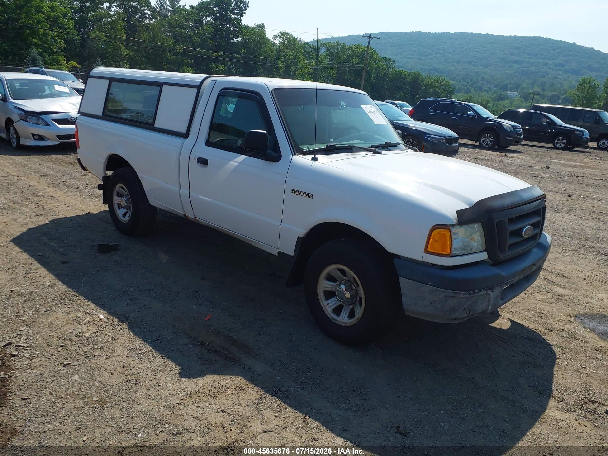 2005 Ford Ranger XL, VIN 1FTYR11U75PB07822 — Обычный износ