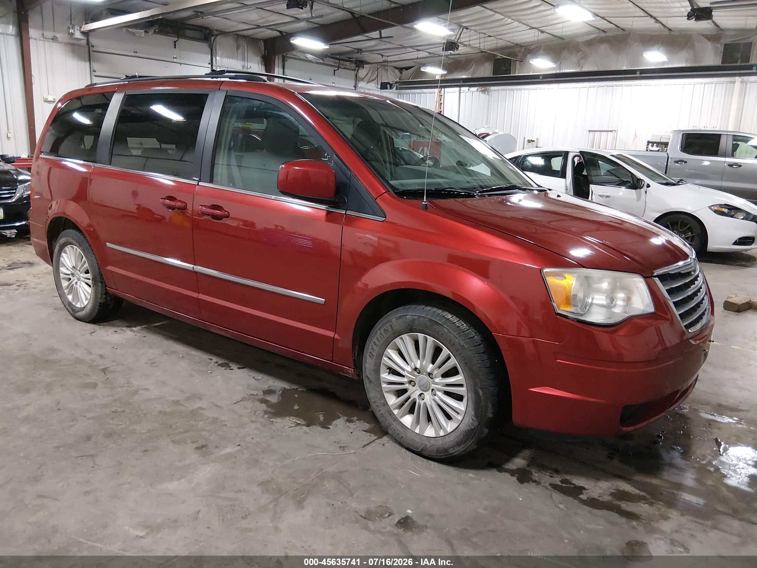 2009 Chrysler Town & Country Touring, VIN 2A8HR54189R637965 — Hail