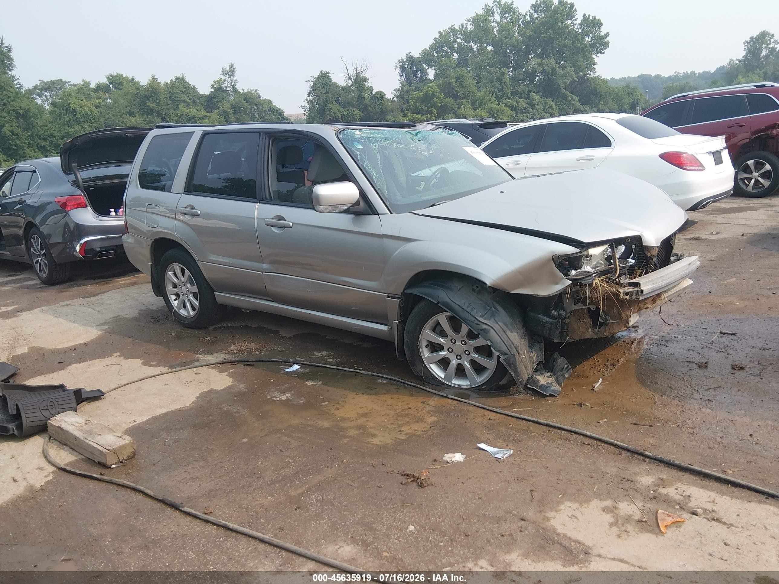 2006 Subaru Forester X, VIN JF1SG65666H721752 — Rollover
