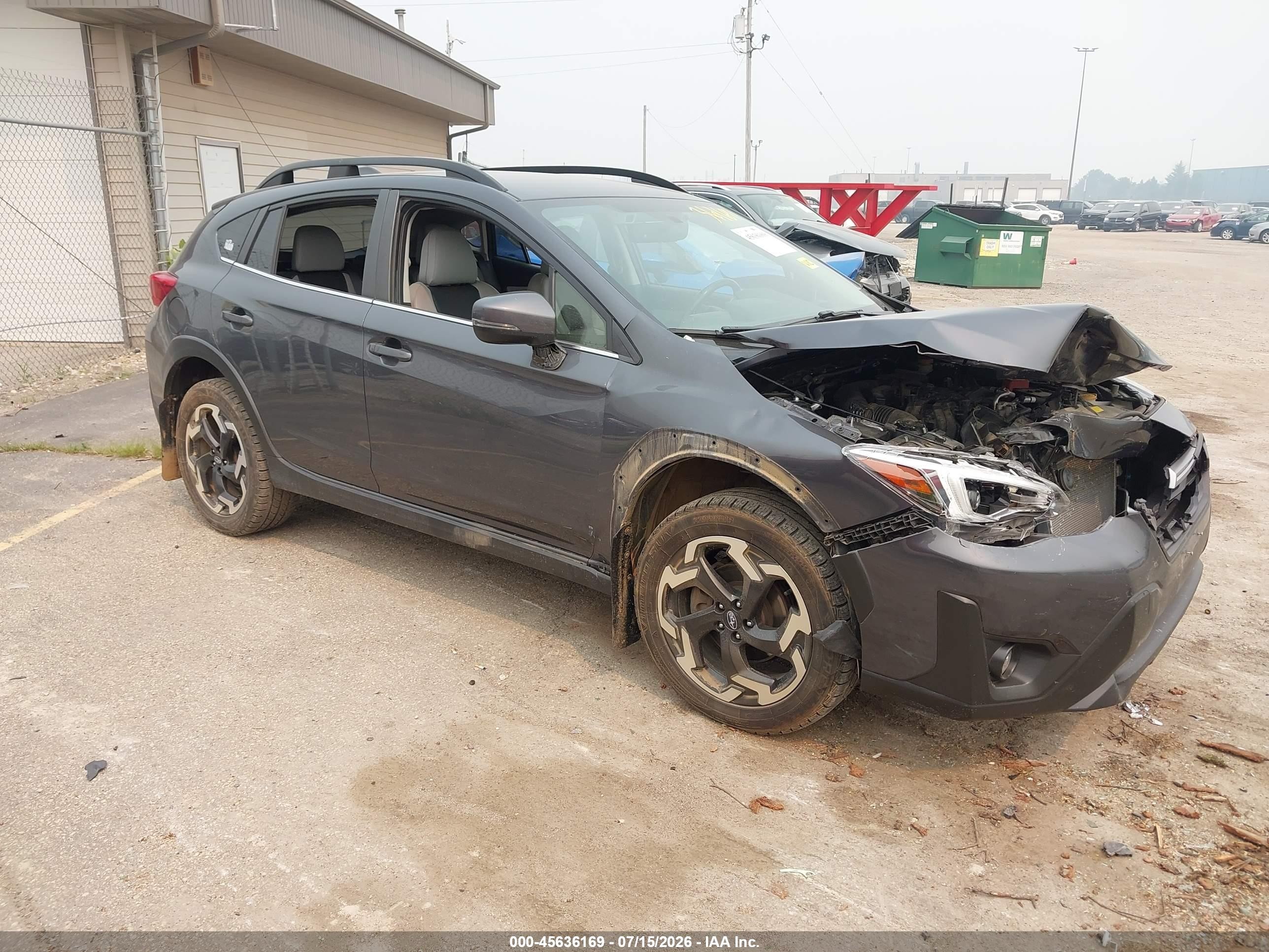 2023 Subaru Crosstrek Limited, VIN JF2GTHMC2PH265363 — Front end