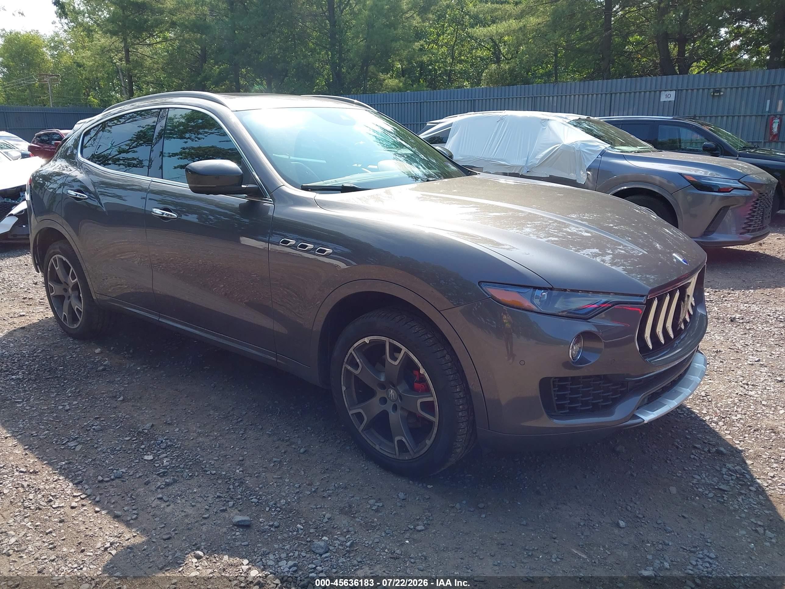 2017 Maserati Levante, VIN ZN661XUL8HX231234 — Rear end