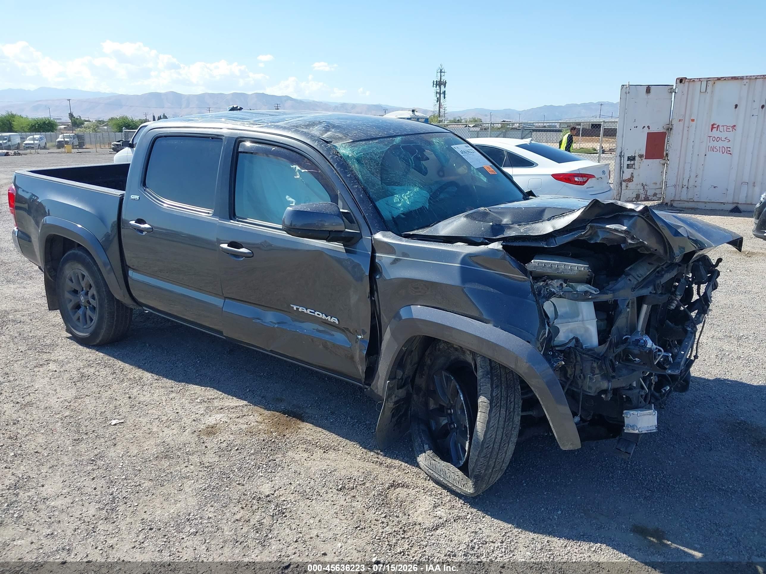 2020 Toyota Tacoma TRD Sport, VIN 3TMCZ5AN3LM292271 — Rollover