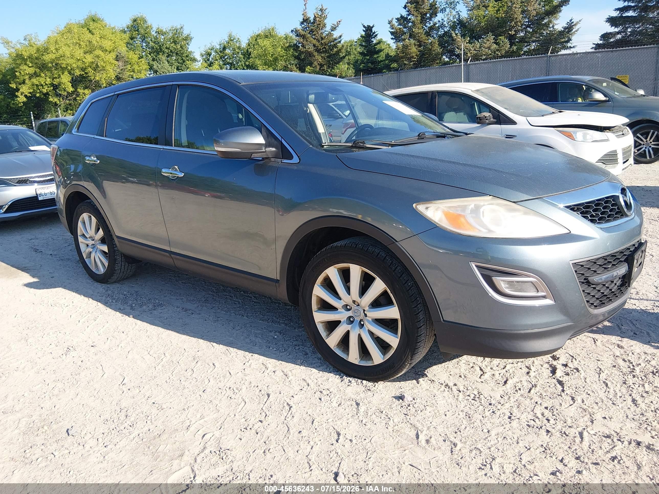 2010 Mazda CX-9 Sport, VIN JM3TB3MA1A0207341 — Front end