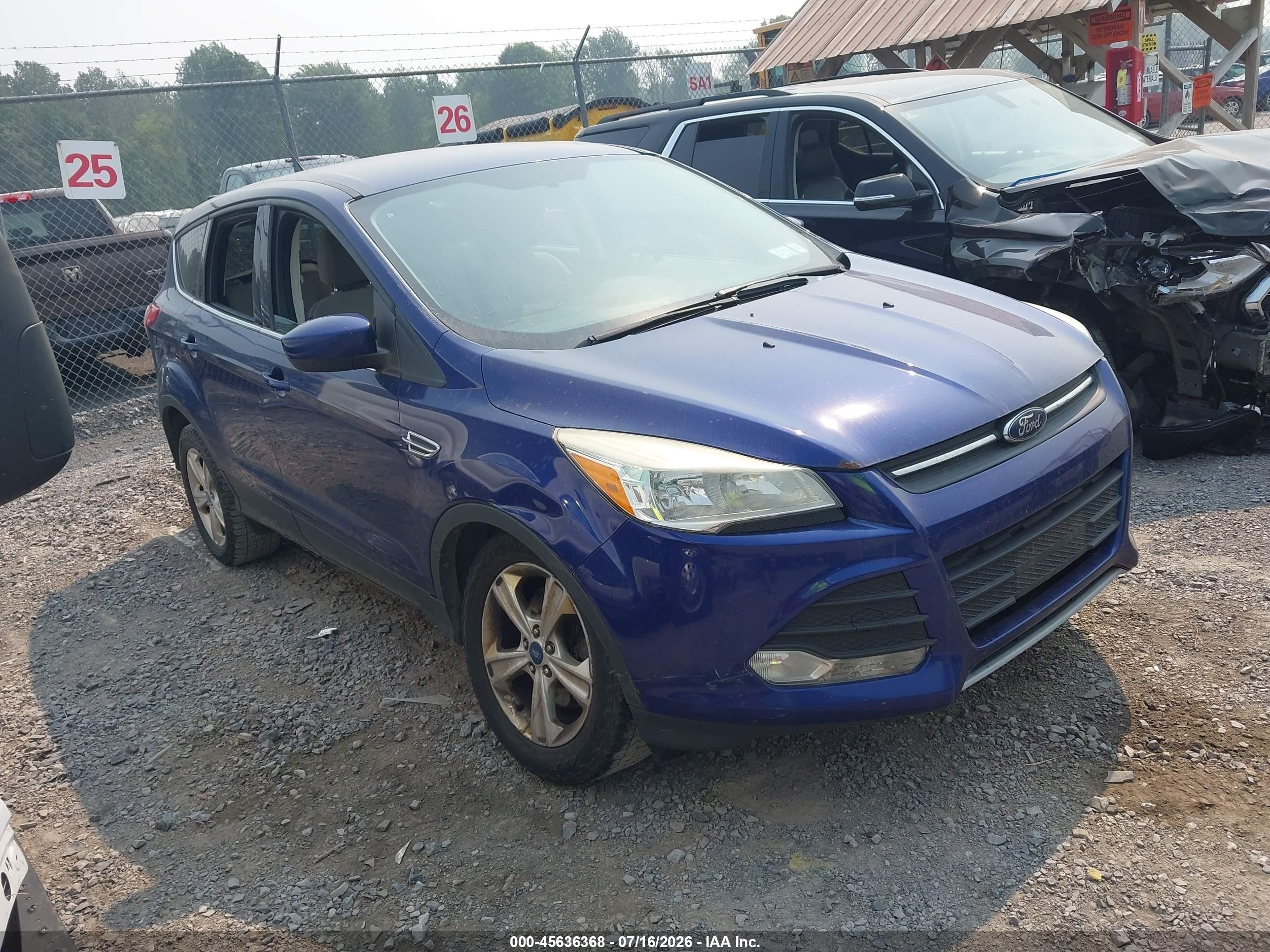 2013 Ford Escape SE, VIN 1FMCU9GX9DUB71736 — Undercarriage