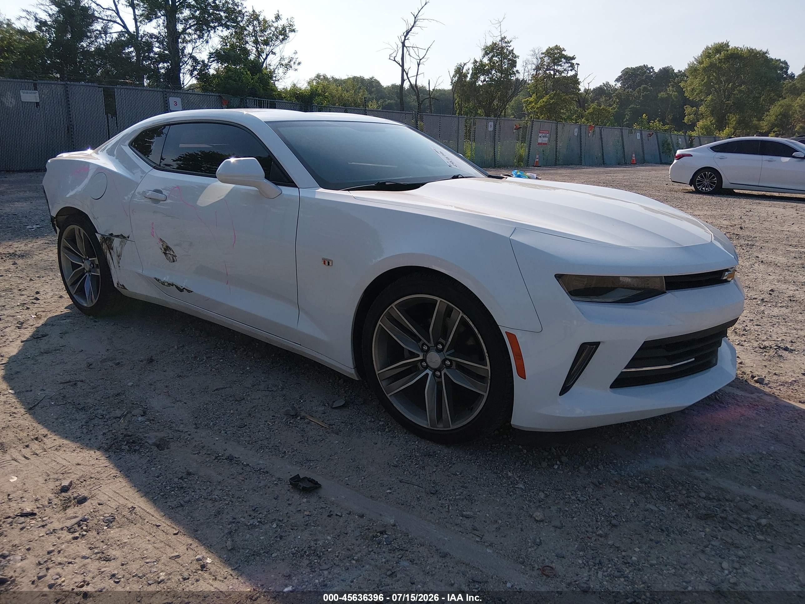 2017 Chevrolet Camaro 1LT, VIN 1G1FB1RX2H0141831 — Side