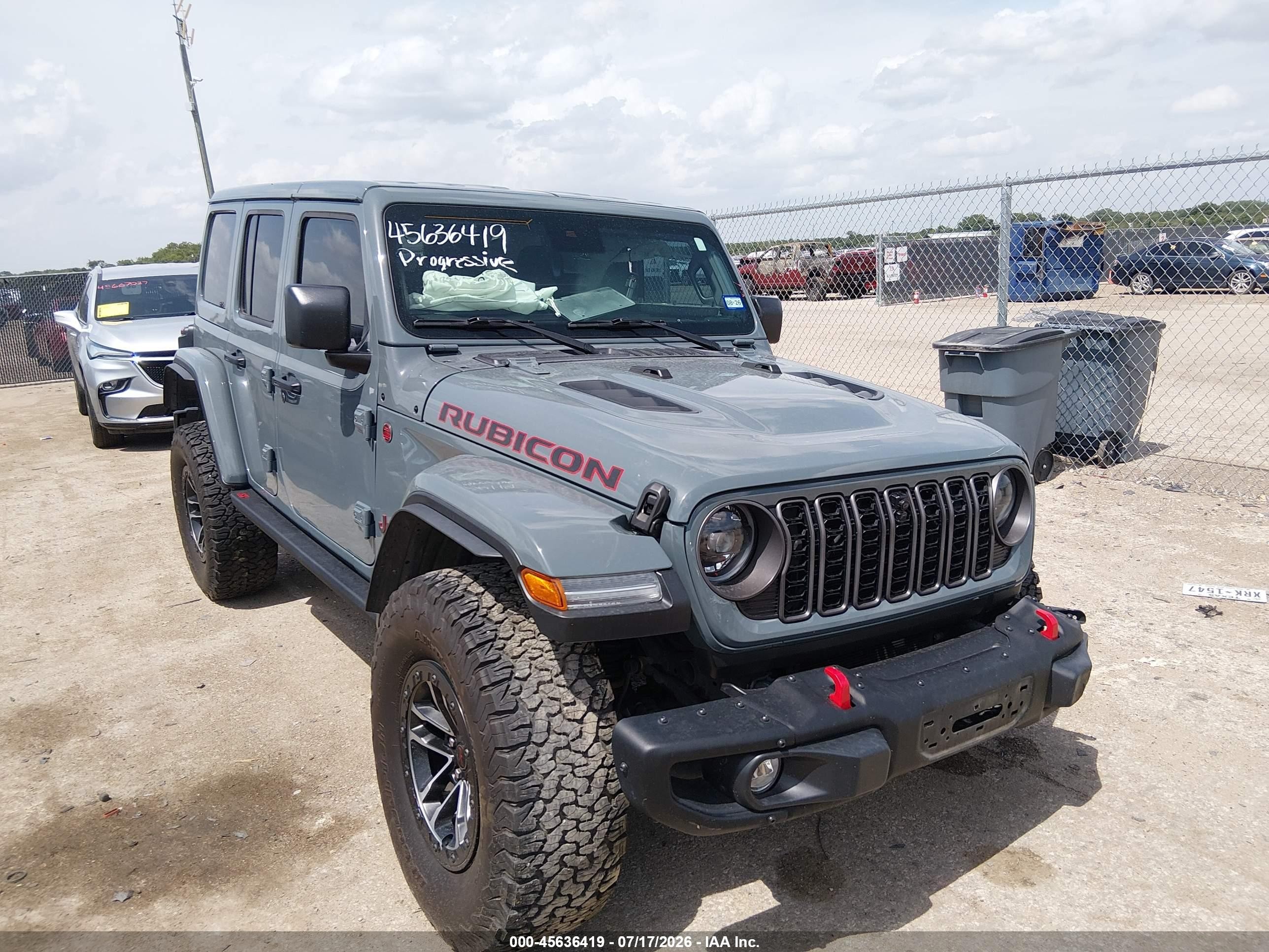 2024 Jeep Wrangler Rubicon X, VIN 1C4RJXFG8RW260951 — Front end