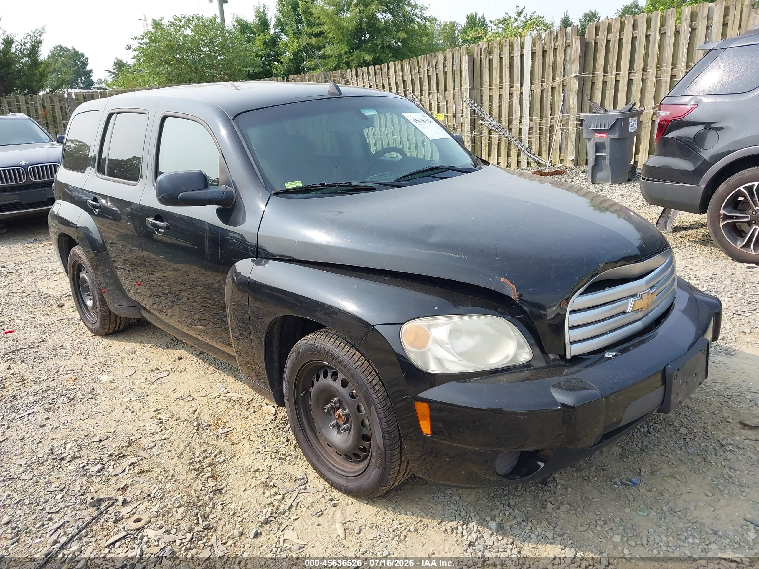 2010 Chevrolet HHR LS, VIN 3GNBAADB7AS623849 — Normal wear