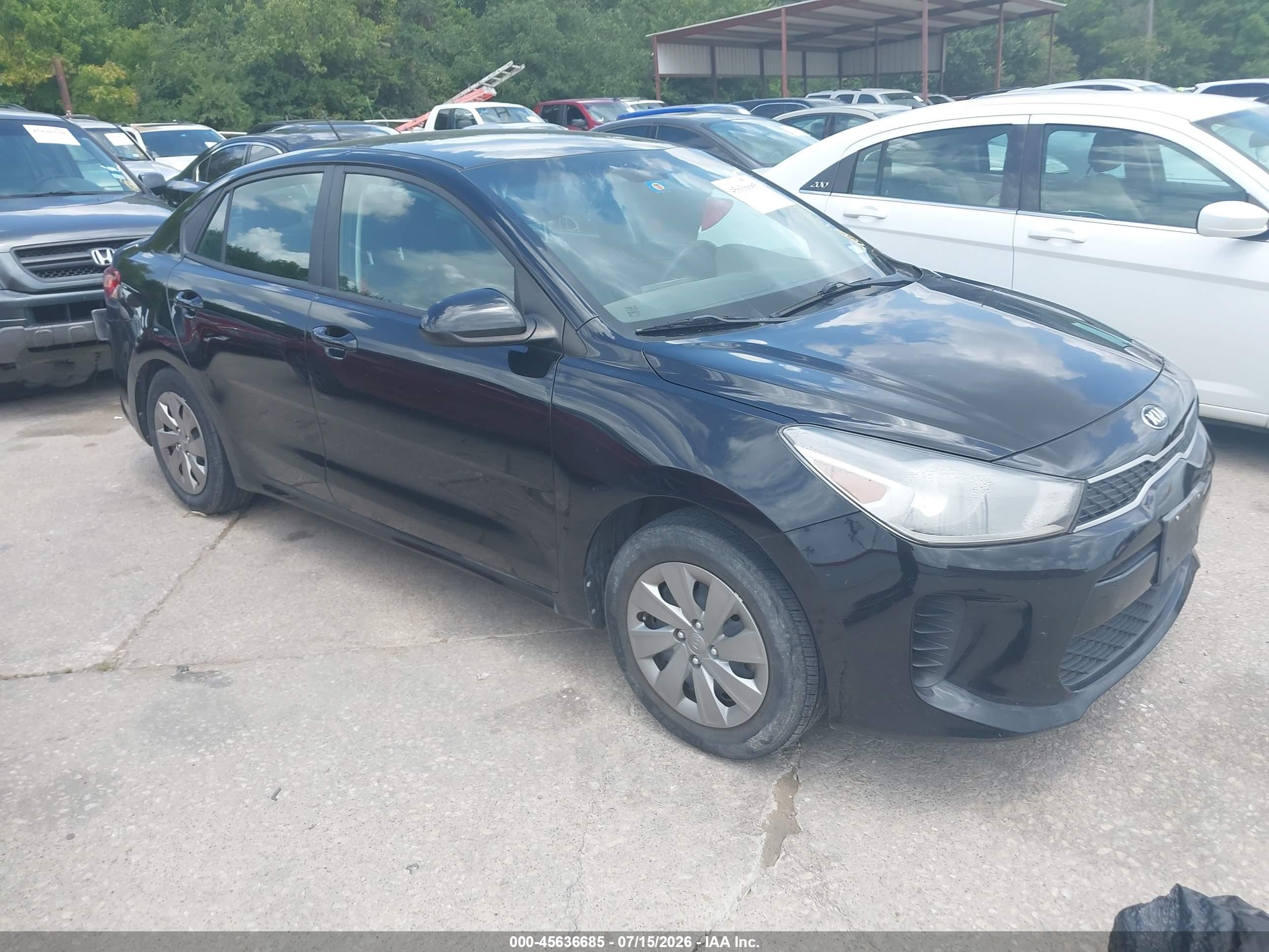 2020 Kia Rio S, VIN 3KPA24AD4LE288074 — Normal wear