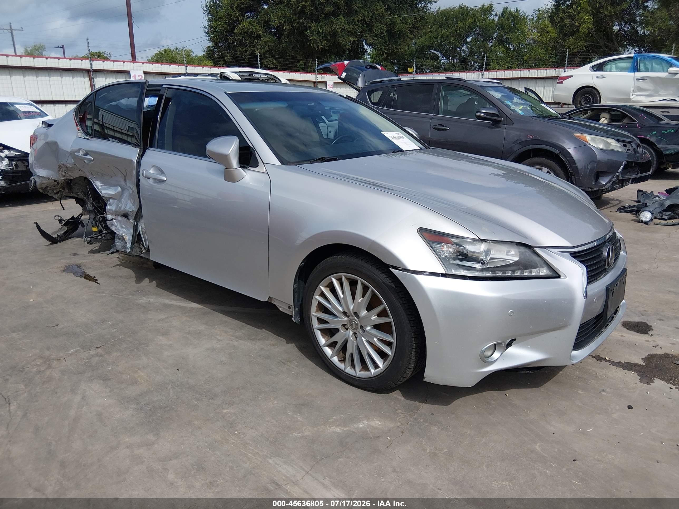 2013 Lexus GS 350, VIN JTHBE1BL2D5004355 — Бок