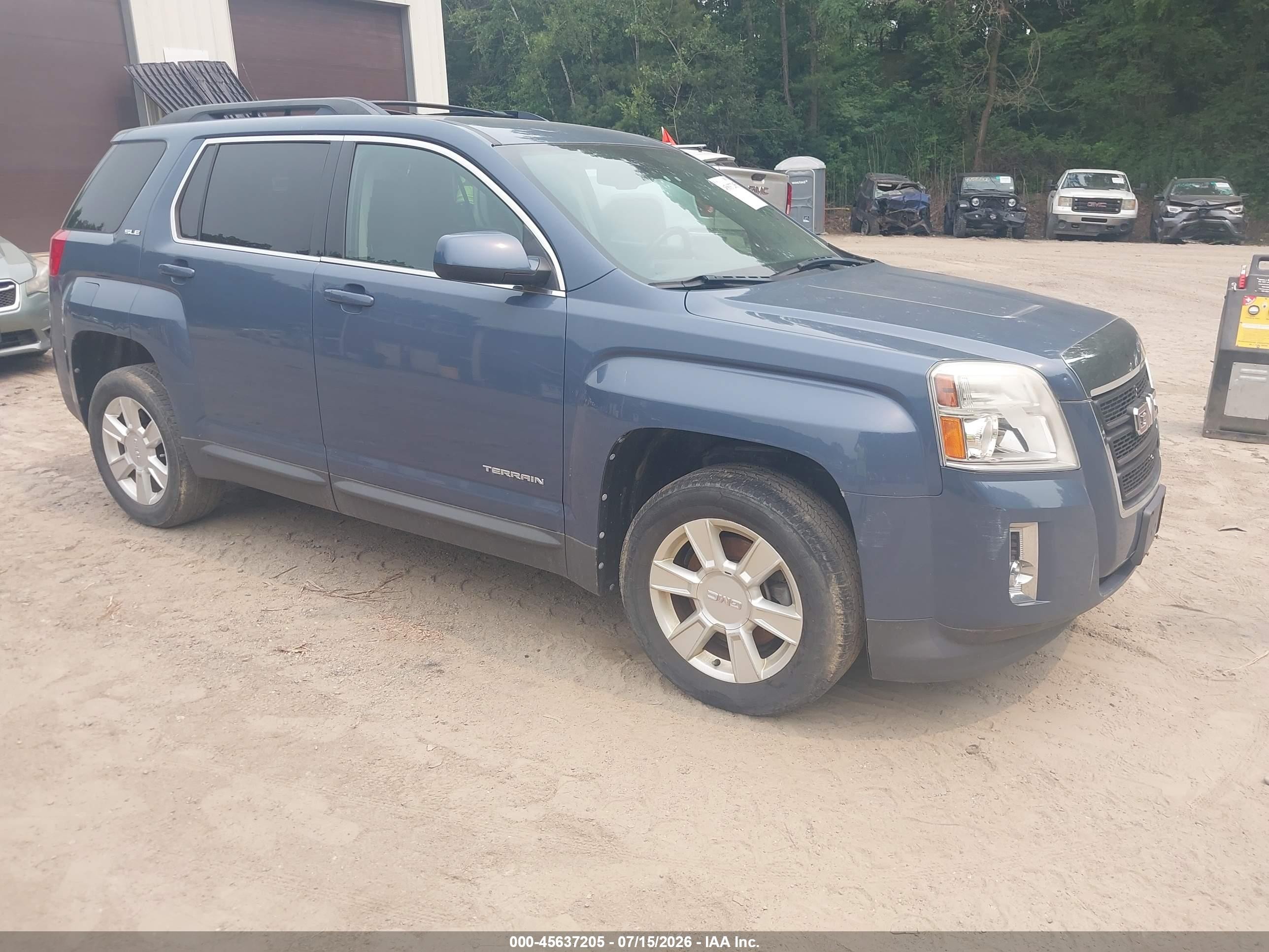 2012 GMC Terrain SLE-2, VIN 2GKALSEK6C6130396 — Normal wear