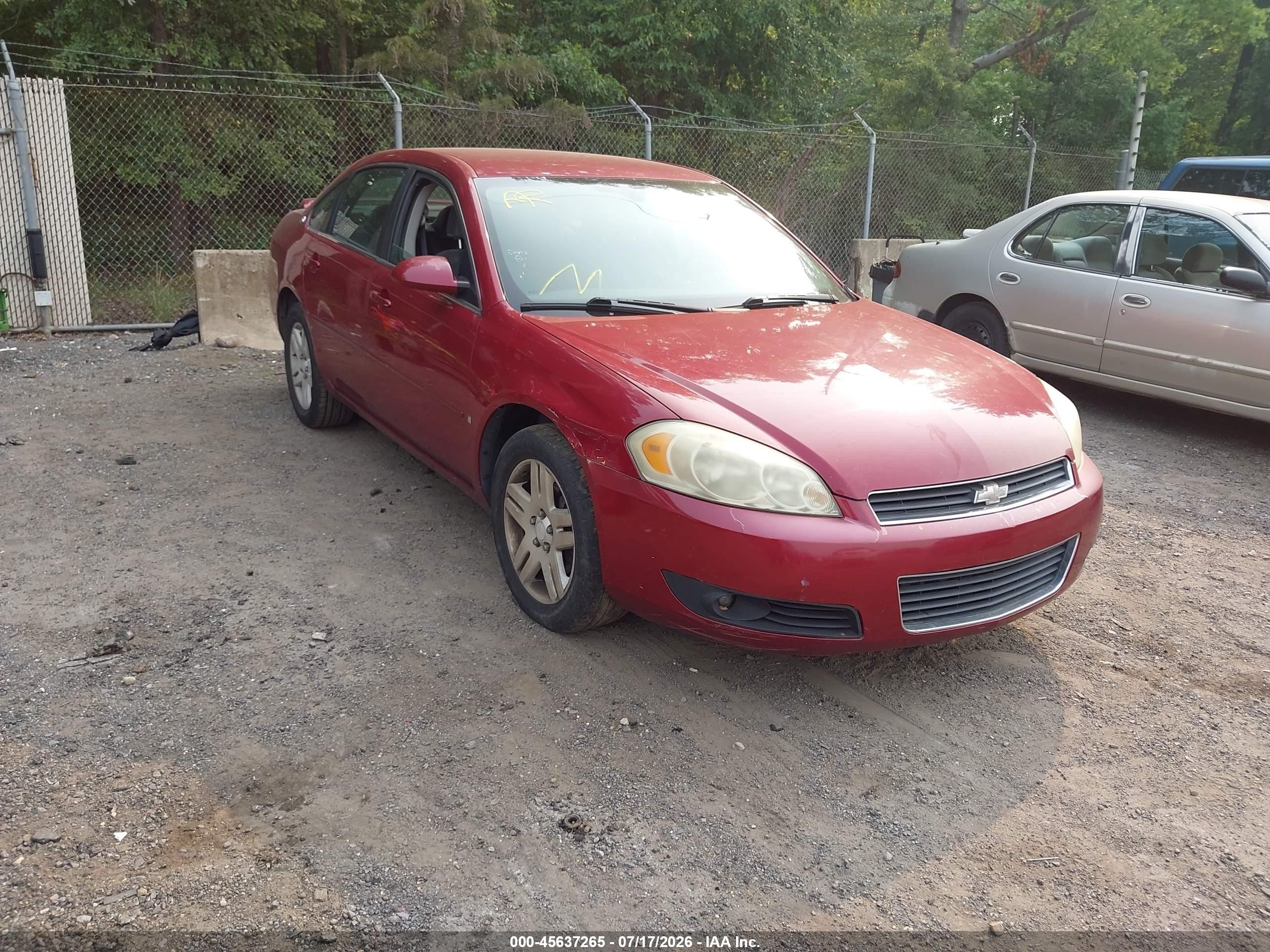 2006 Chevrolet Impala LT 3.9L, VIN 2G1WC581X69275197 — Normal wear