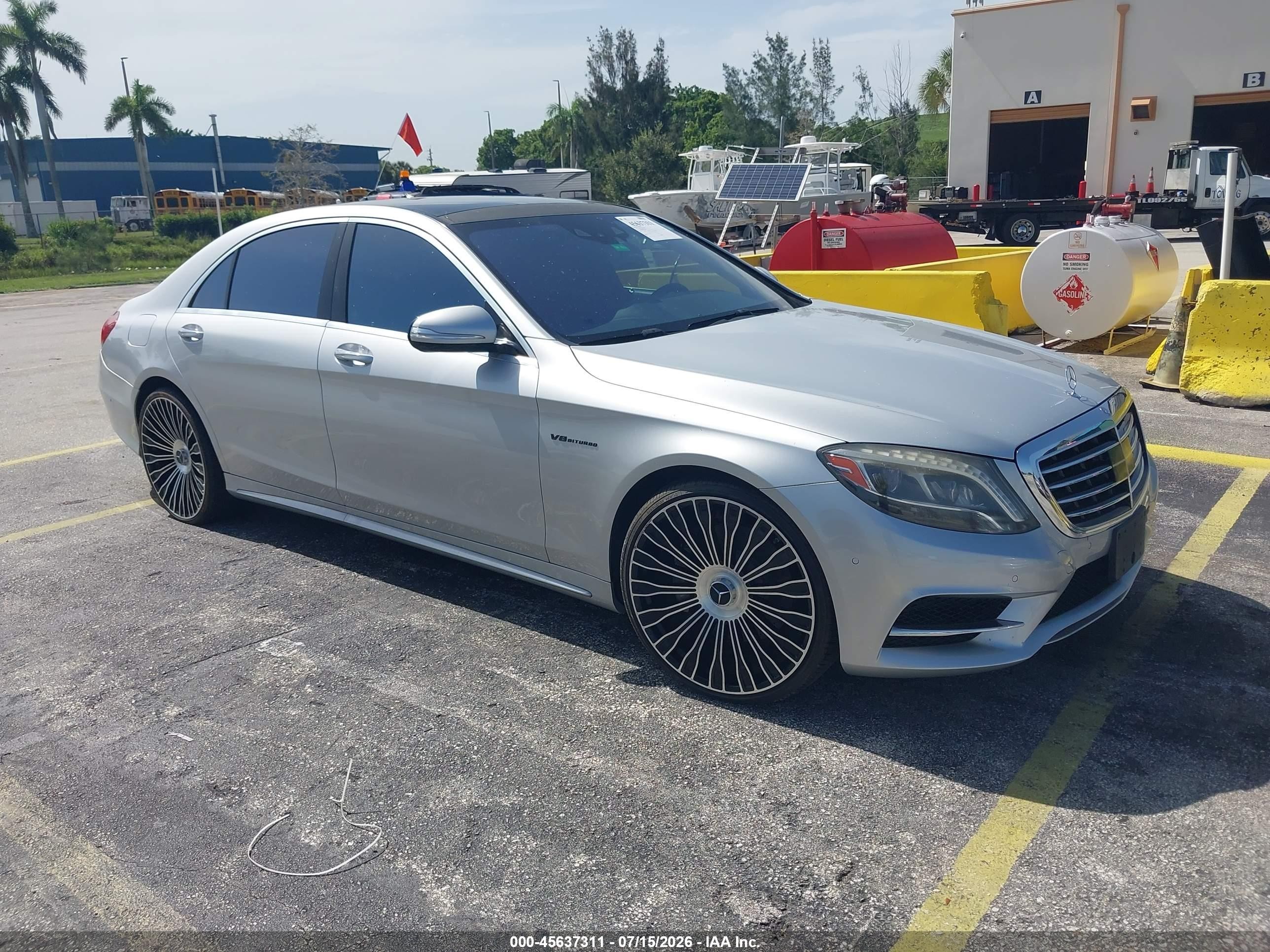 2014 Mercedes-Benz S 550, VIN WDDUG8CB0EA006560 — Mechanical