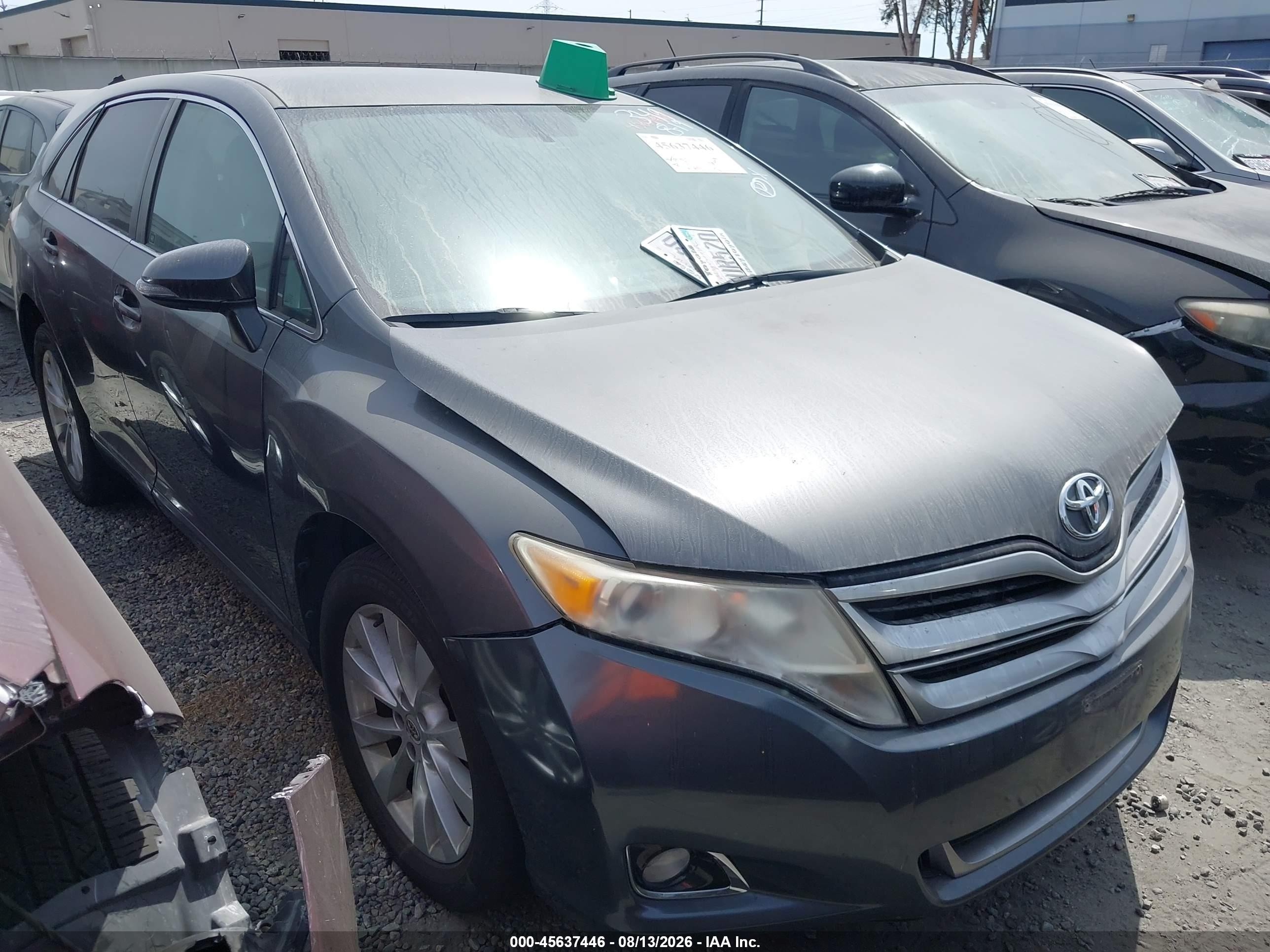 2013 Toyota Venza XLE, VIN 4T3ZA3BB0DU075481 — Front end