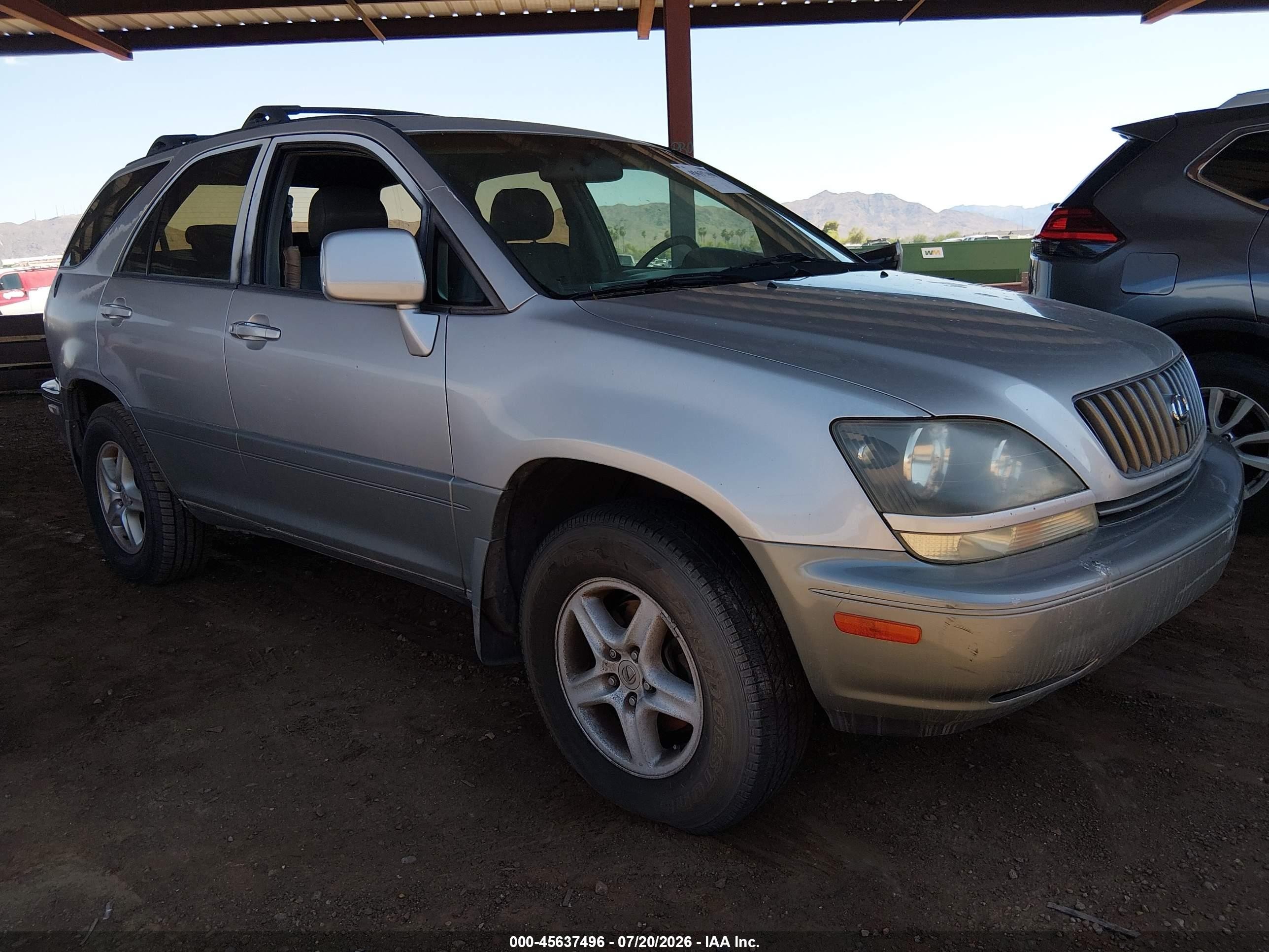 2000 Lexus RX 300, VIN JT6GF10U0Y0049417 — Normal wear