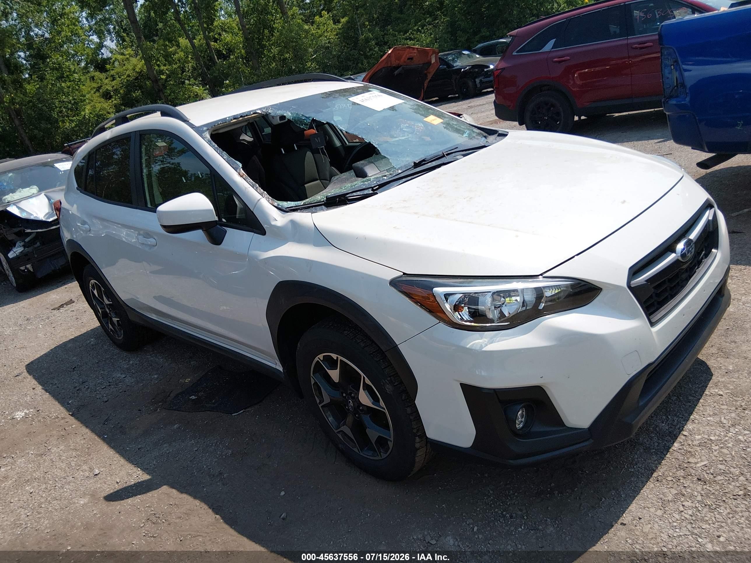 2019 Subaru Crosstrek Premium, VIN JF2GTAEC9K8205417 — Крыша